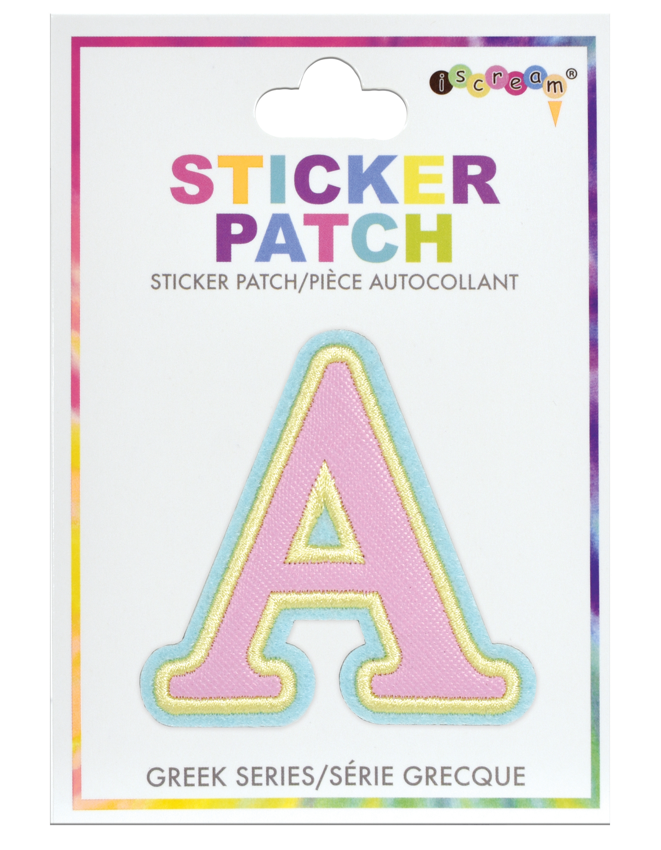 Picture of Alpha Greek Letter Sticker Patch