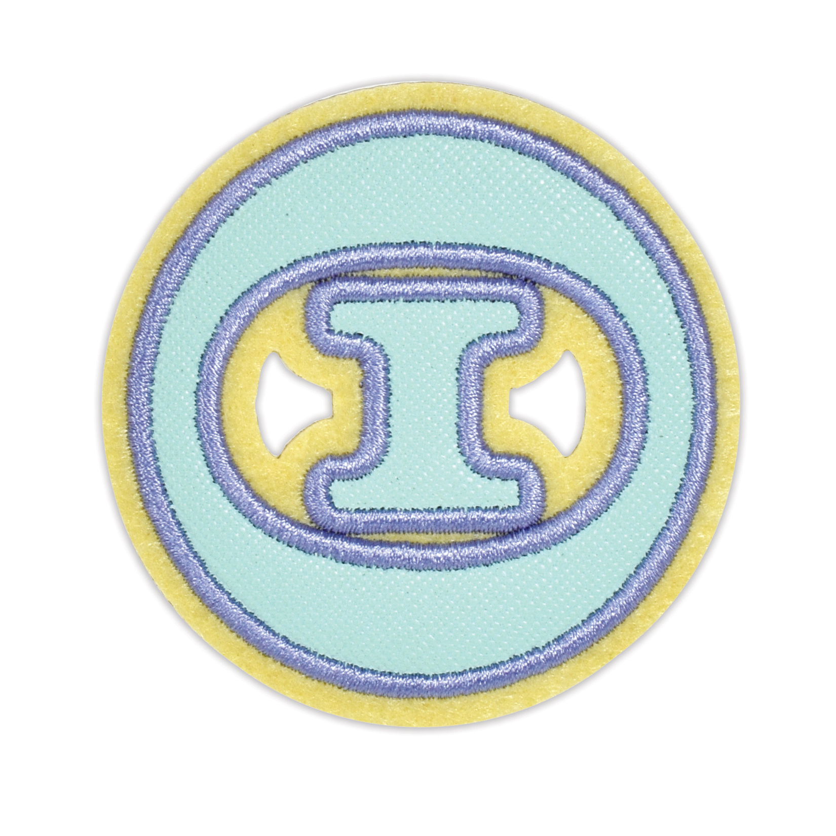 Picture of Theta Greek Letter Sticker Patch