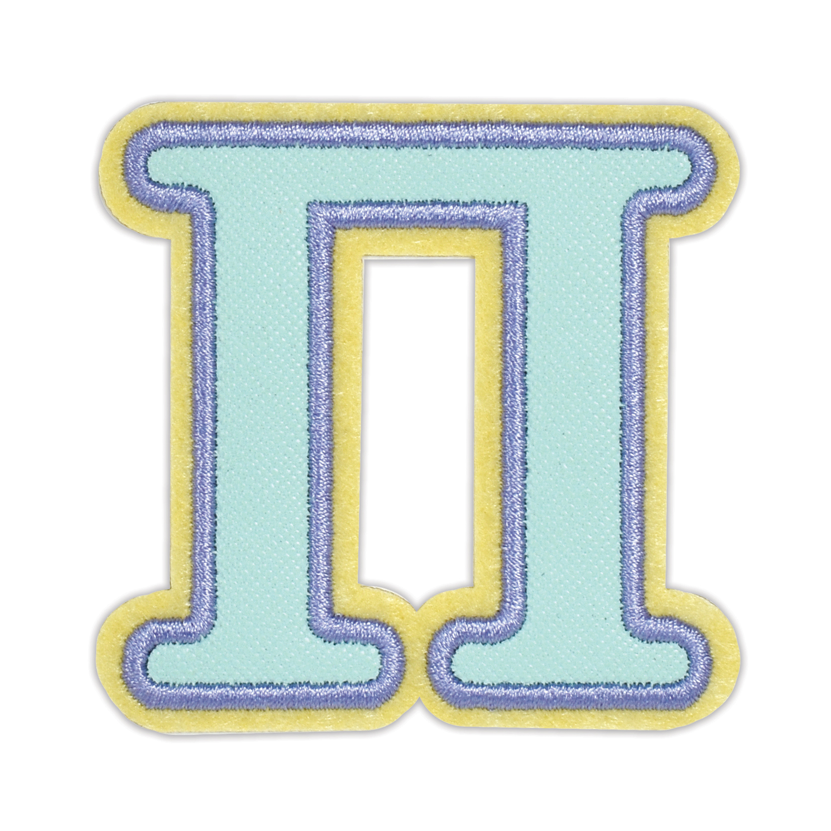 Picture of Pi Greek Letter Sticker Patch