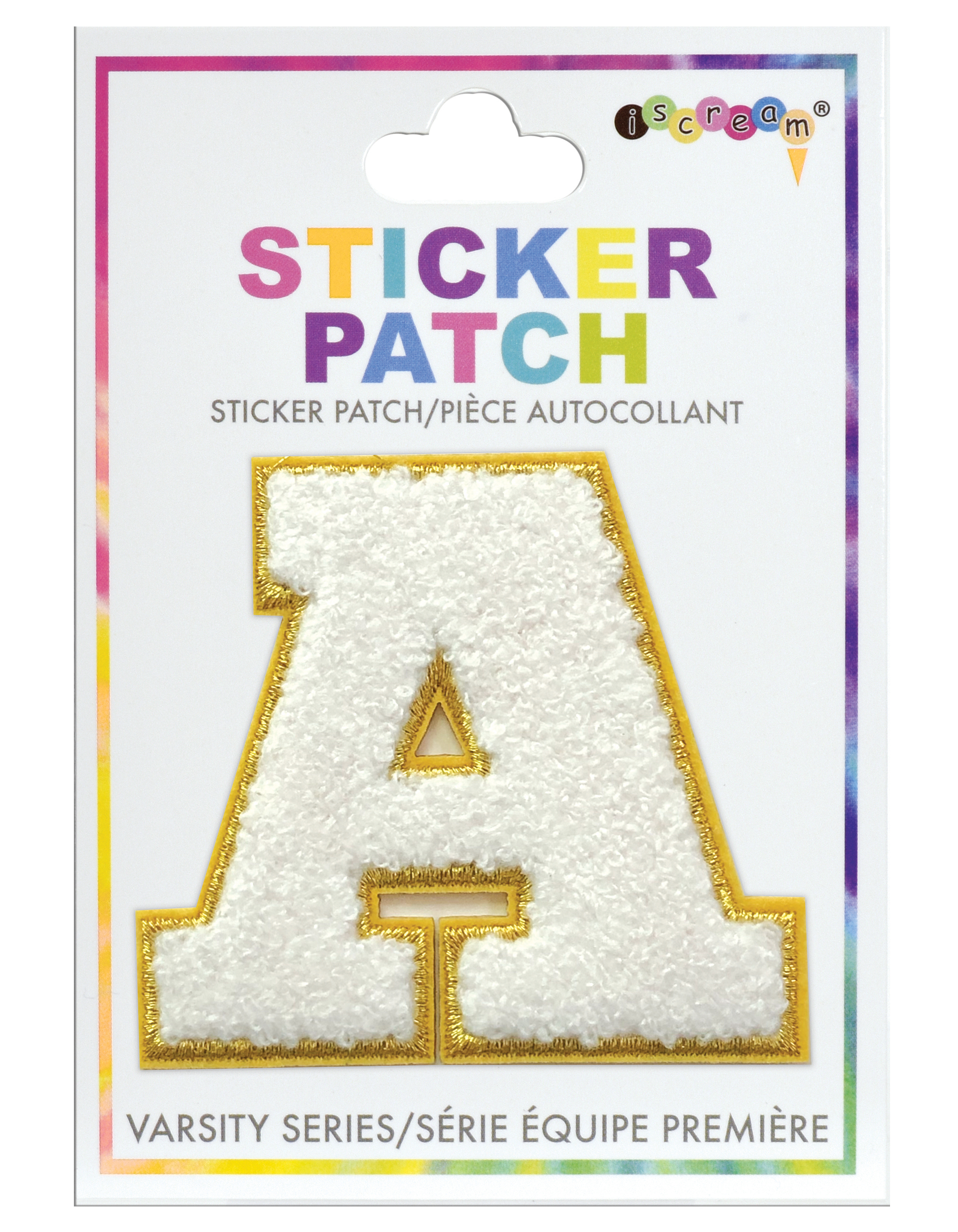 Picture of A Initial Varsity Sticker Patch