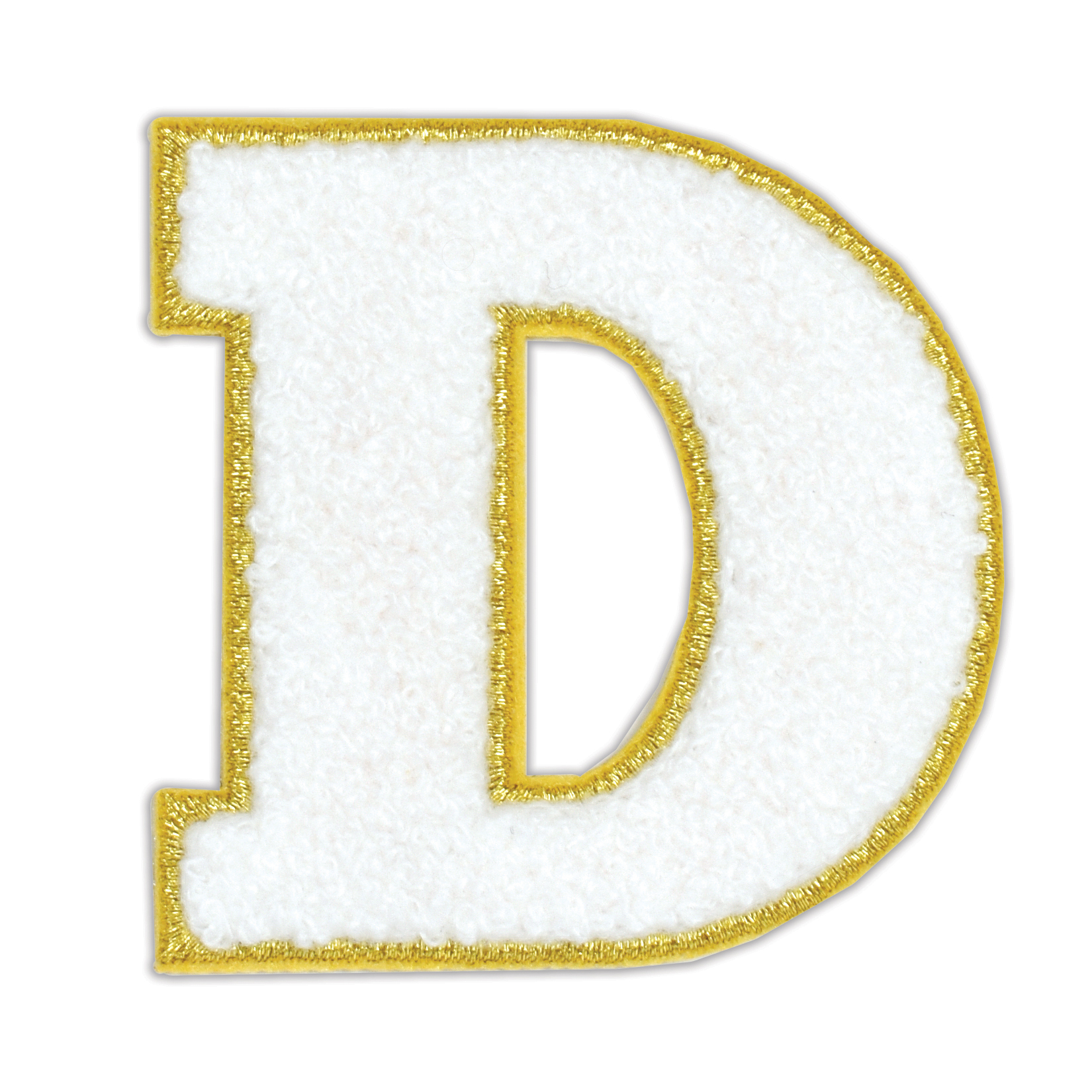 Picture of D Initial Varsity Sticker Patch