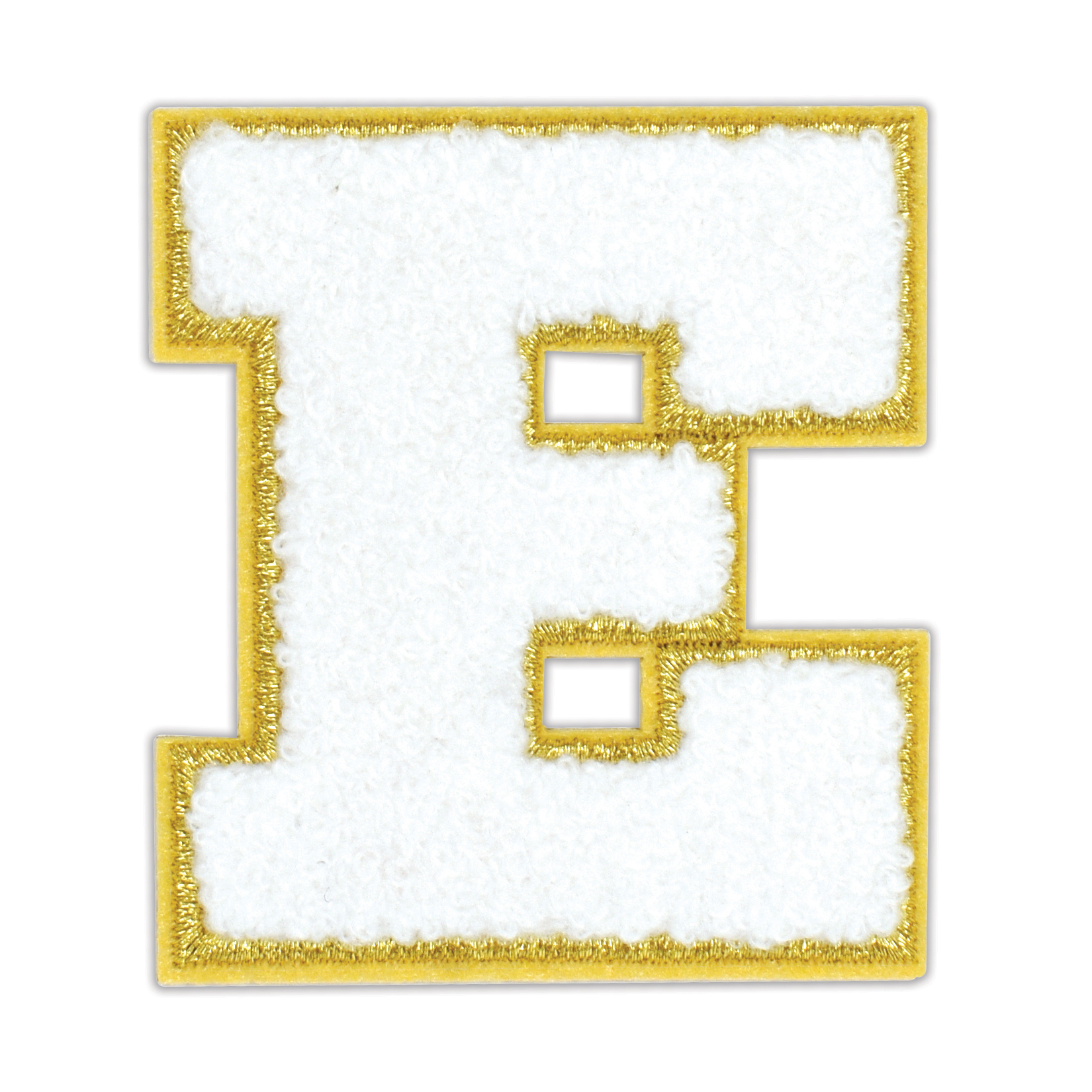 Picture of E Initial Varsity Sticker Patch