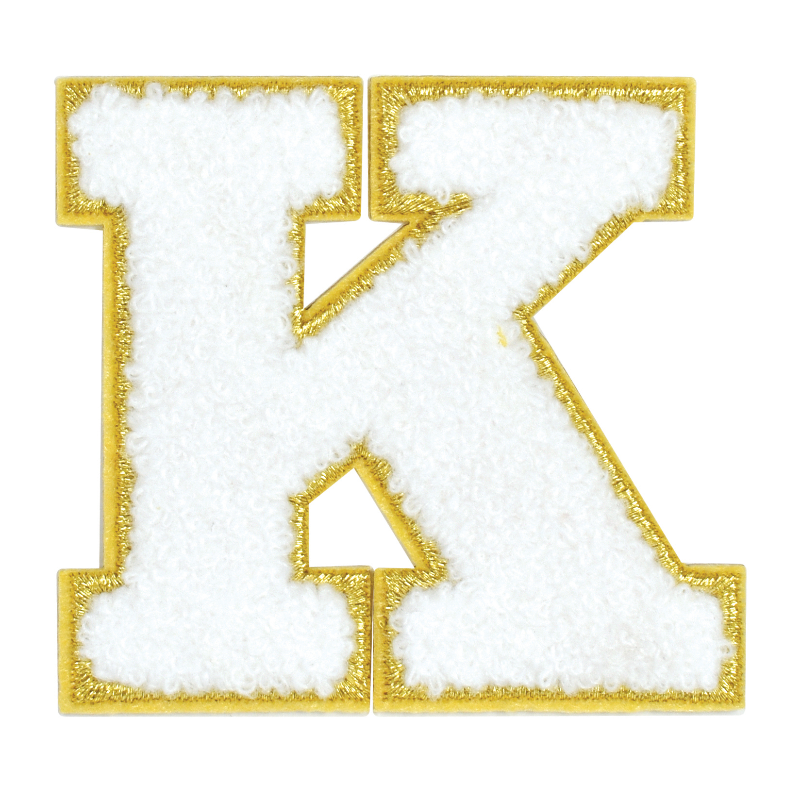 Picture of K Initial Varsity Sticker Patch