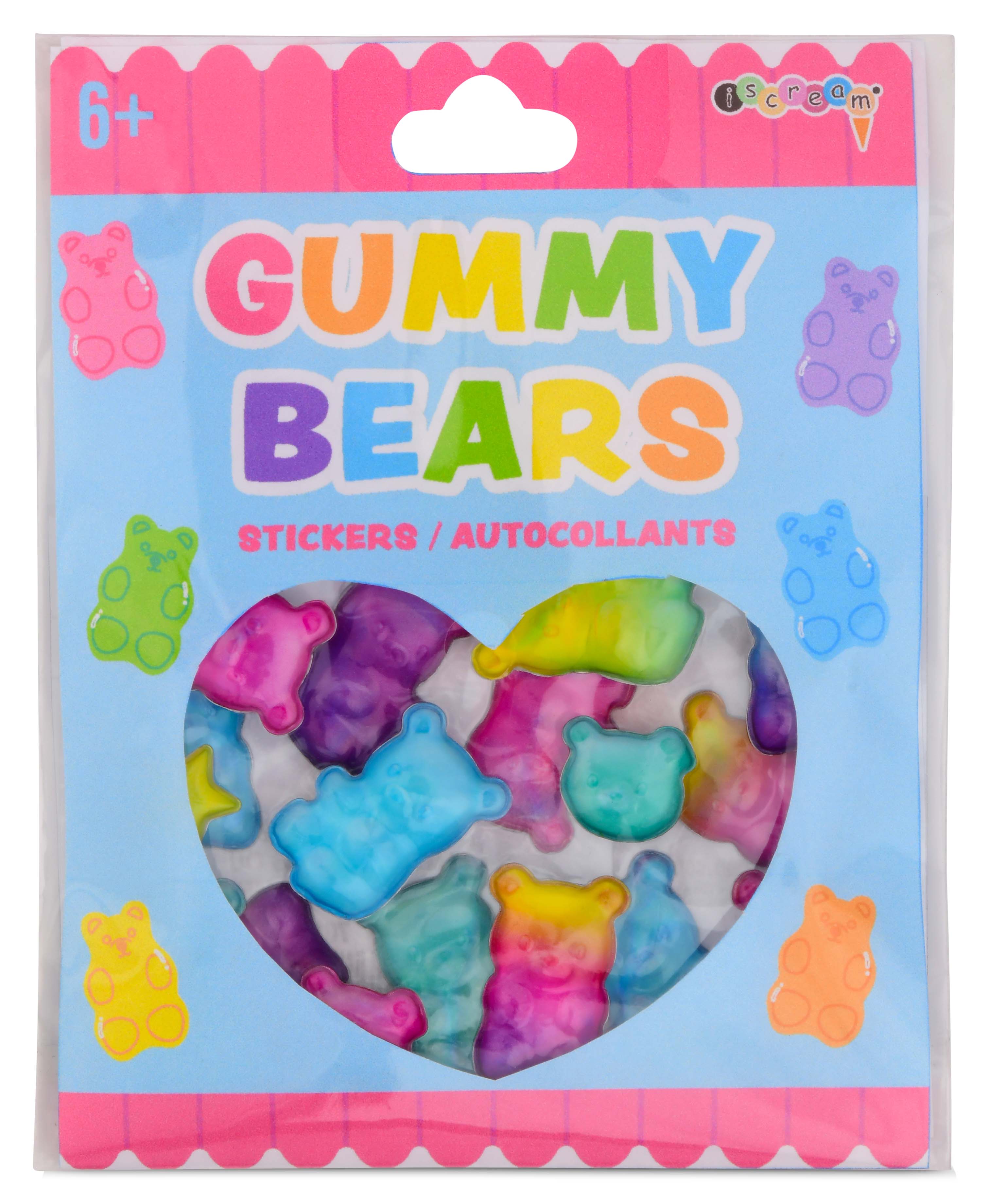 Picture of Gummy Bear Gel Stickers