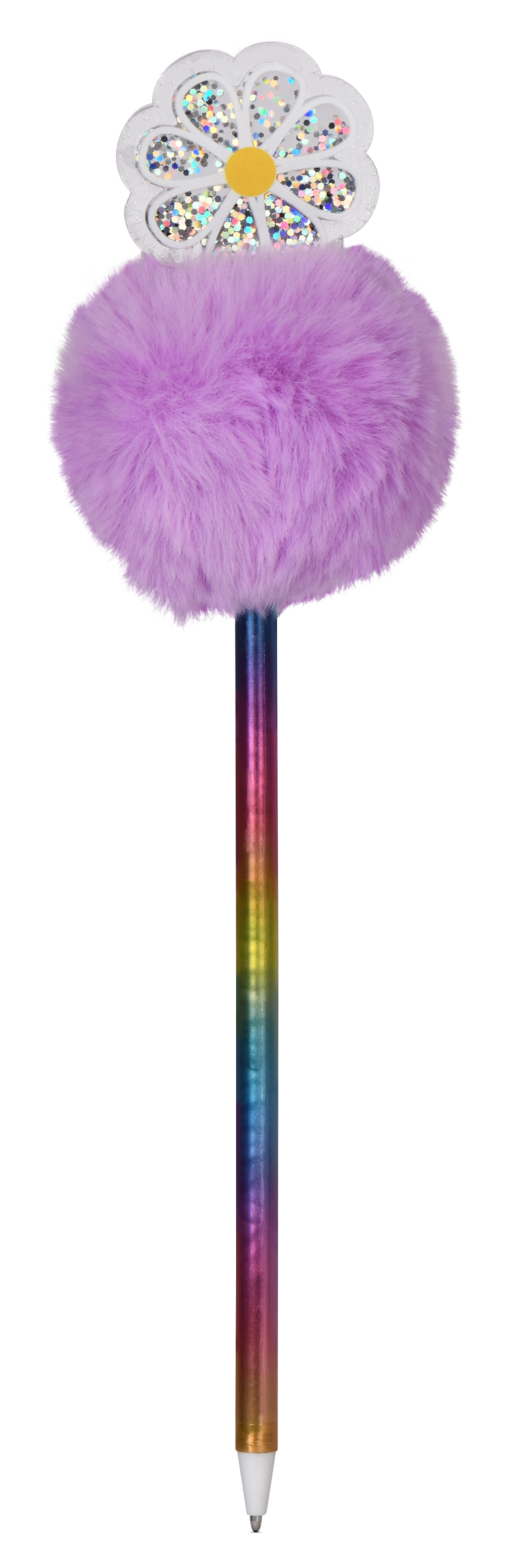 Picture of Sparkly Daisy Pens PDQ - 12 pens