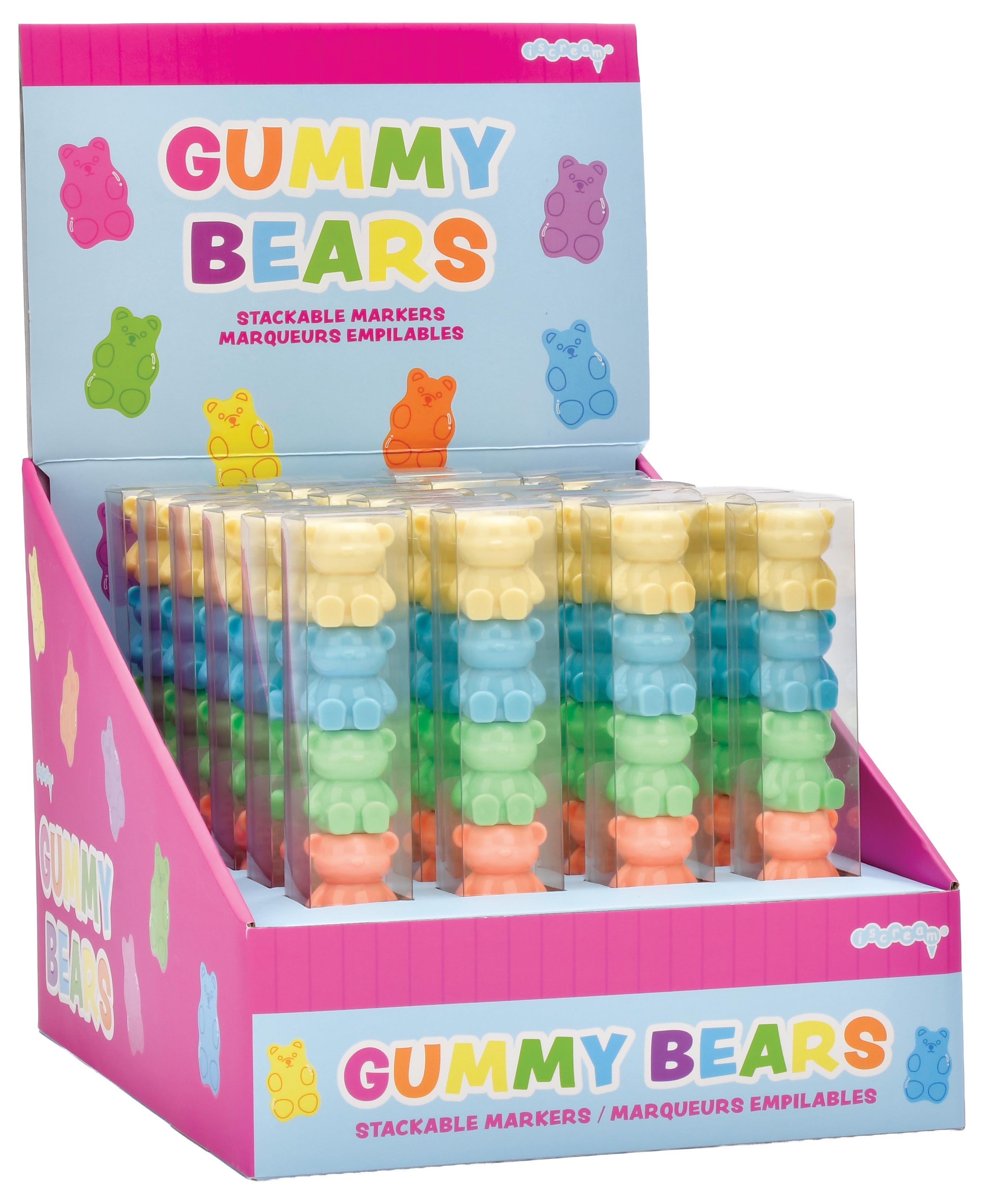 Picture of Bear Stackable Markers PDQ - 24 markers