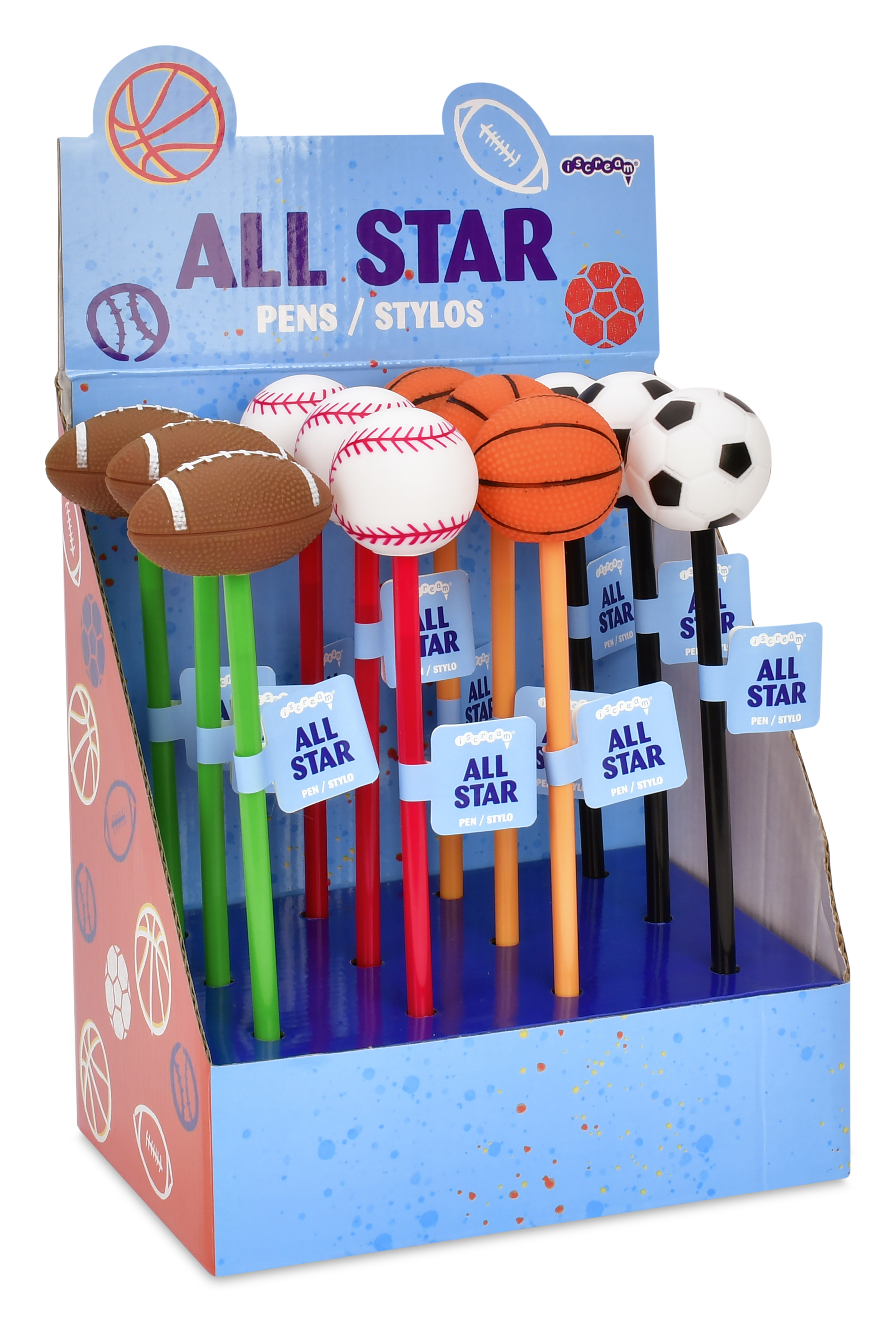 Picture of Sports Pens PDQ - 12 pens
