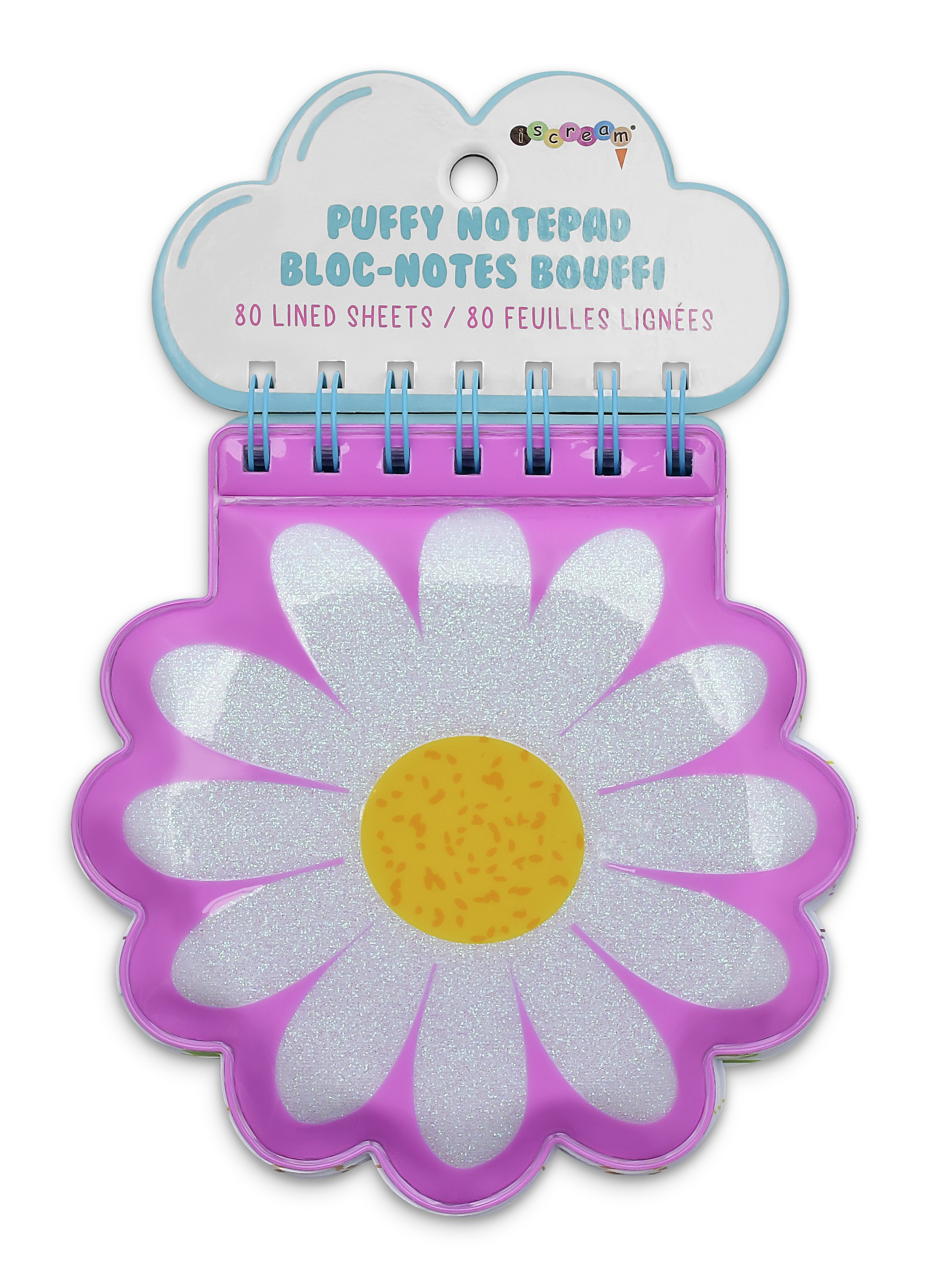 Picture of Daisy Gingham Puffy Notebook