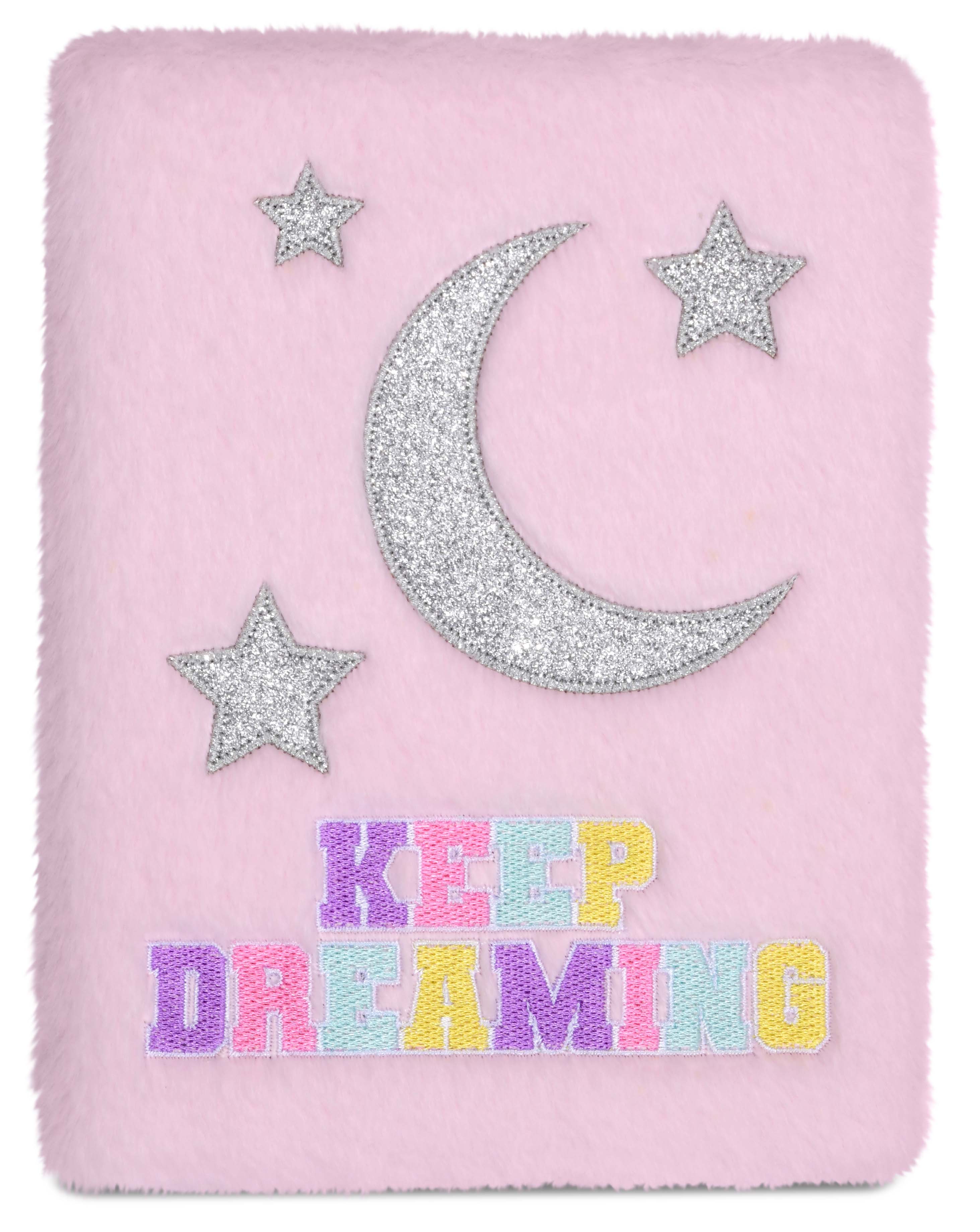 Picture of Sleepover Stars Furry Lock and Key Journal