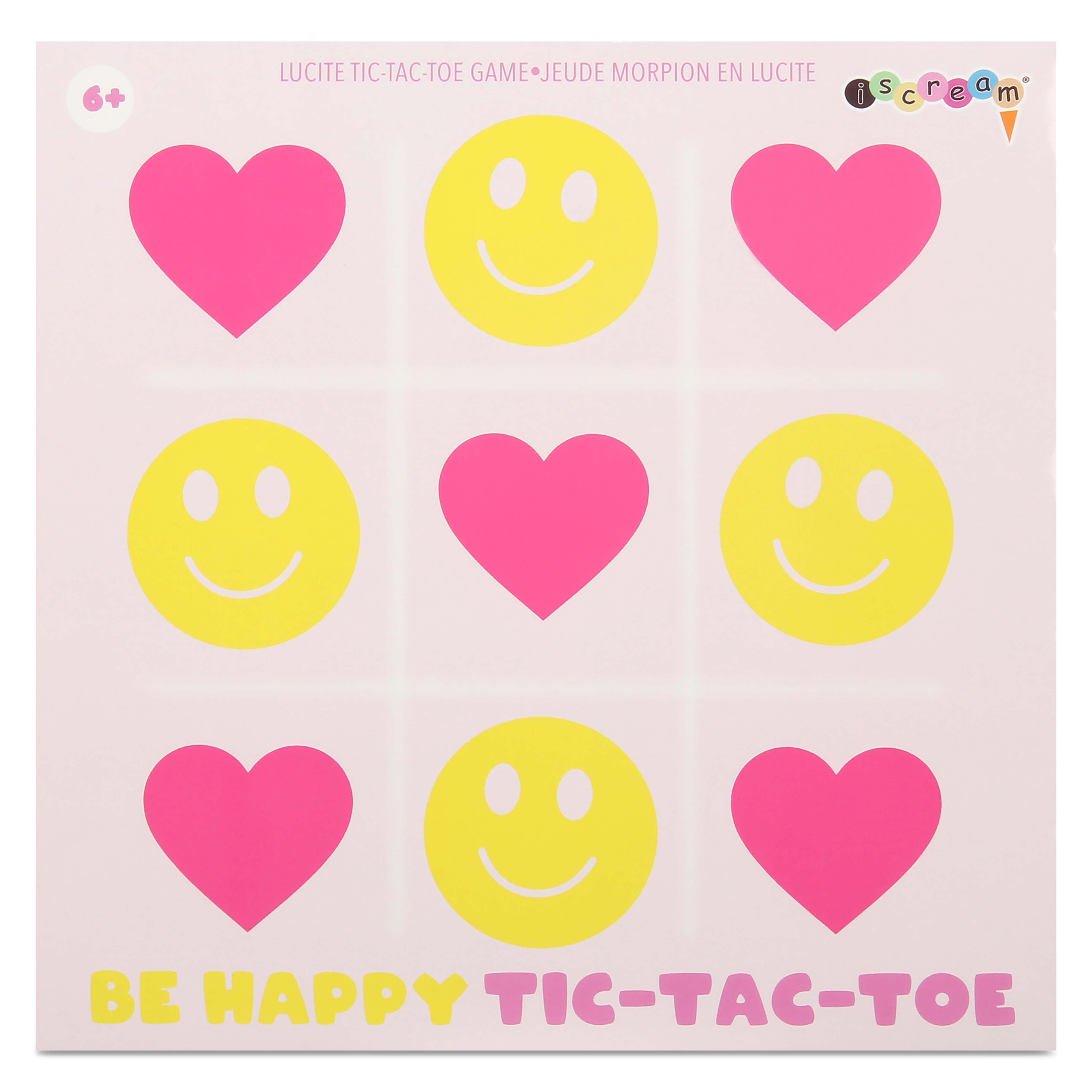 Picture of Happy Lucite Tic Tac Toe