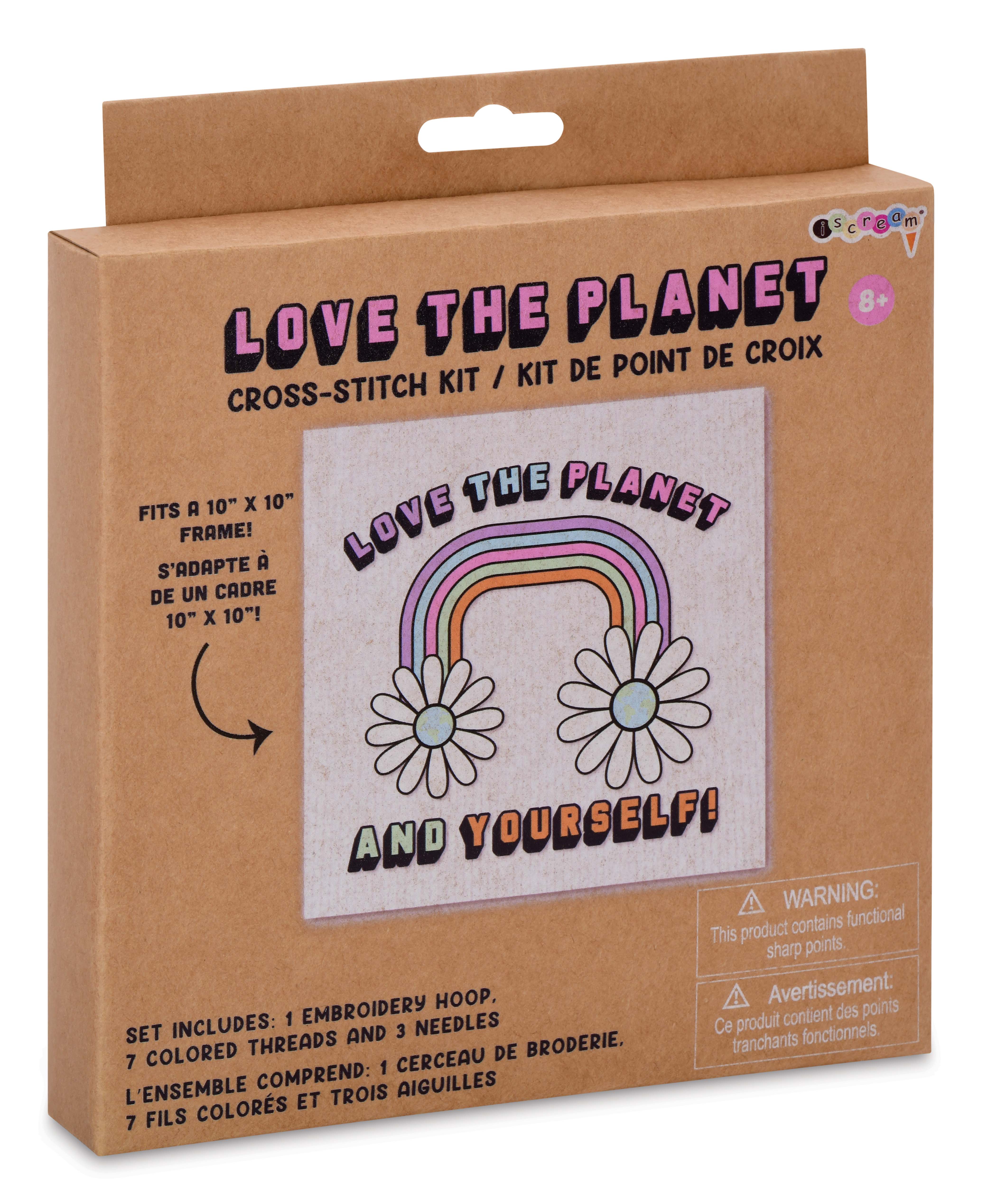 Picture of Love the Planet Cross Stitch Kit