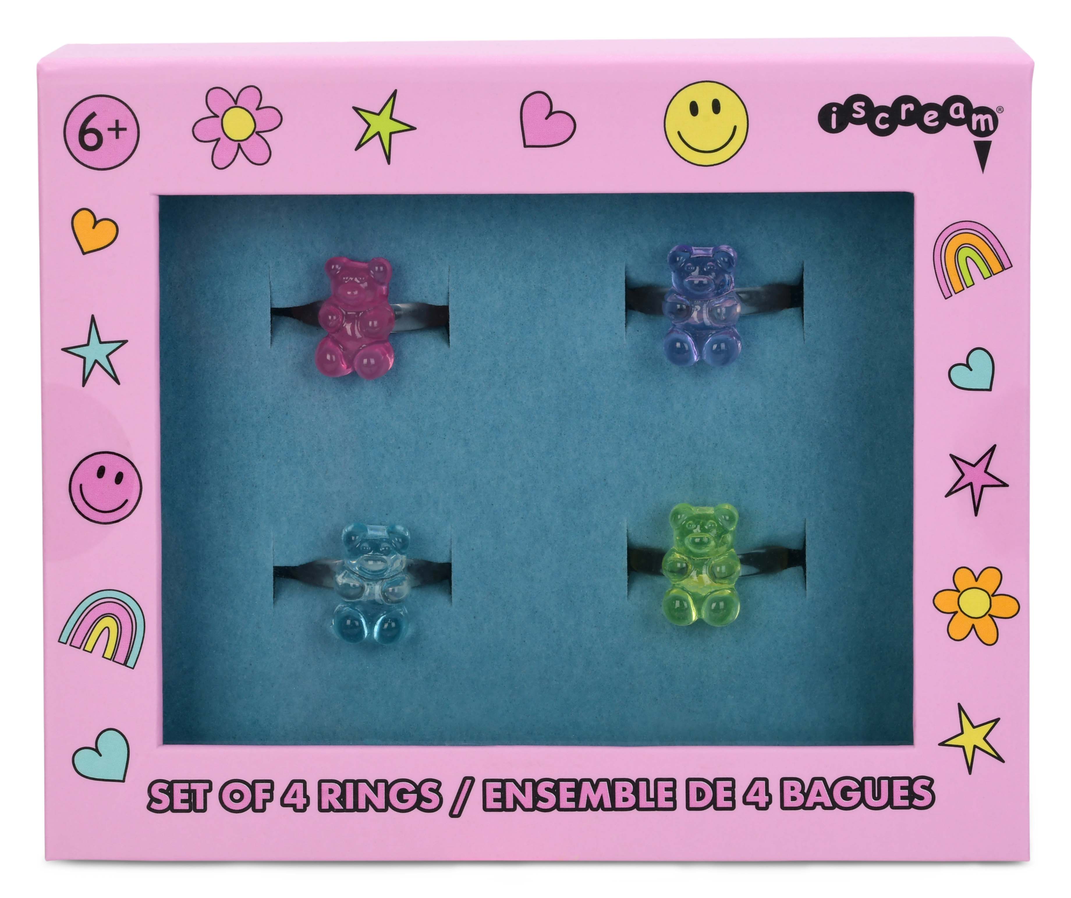 Picture of Gummy Bear Rings Set of 4