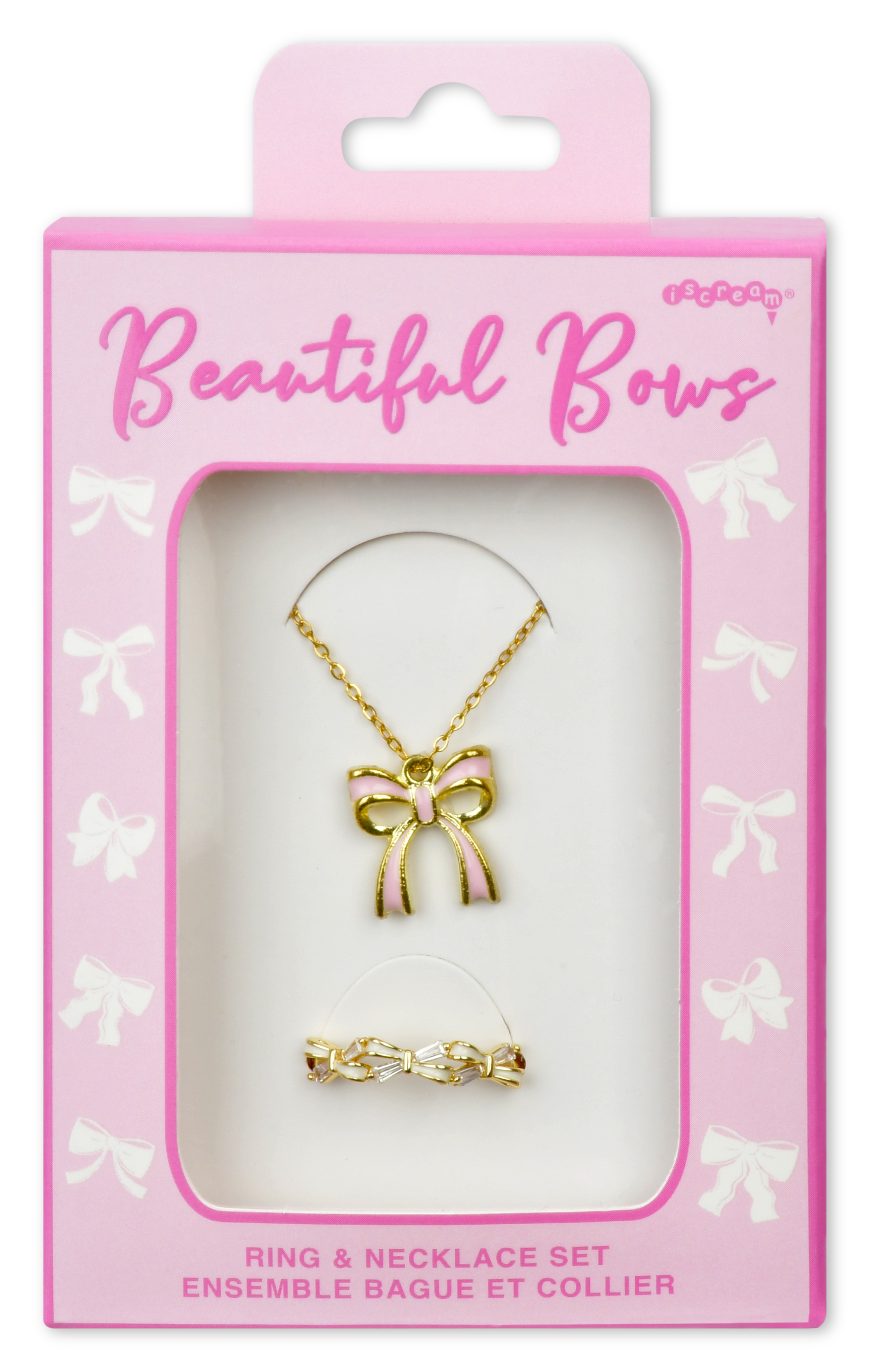 Picture of Beautiful Bows Ring & Necklace Set