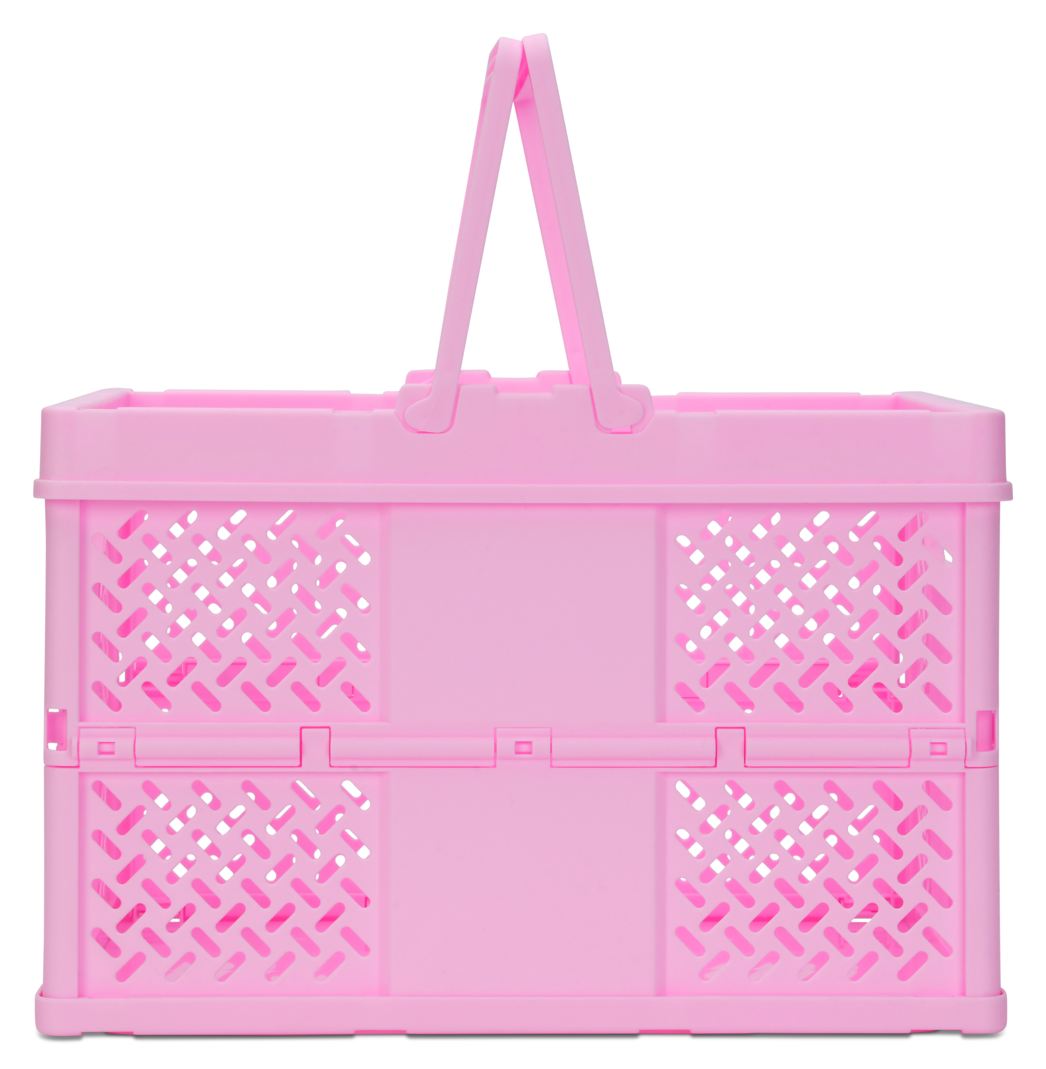 Picture of Large Pink Foldable Storage Crate