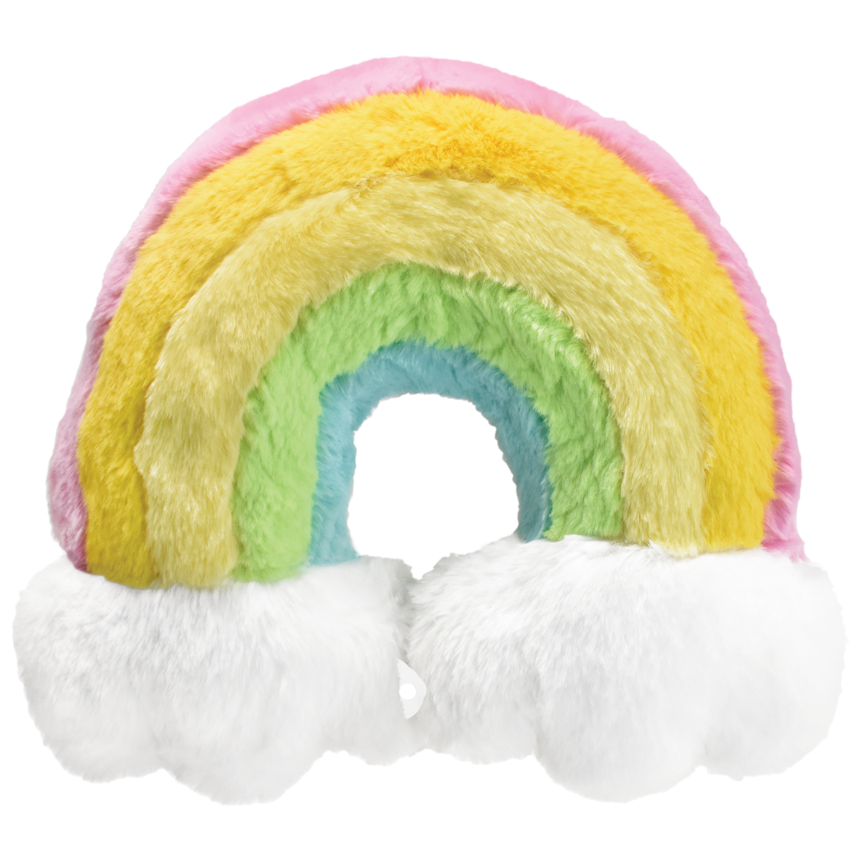 Picture of Rainbow Furry Neck Pillow