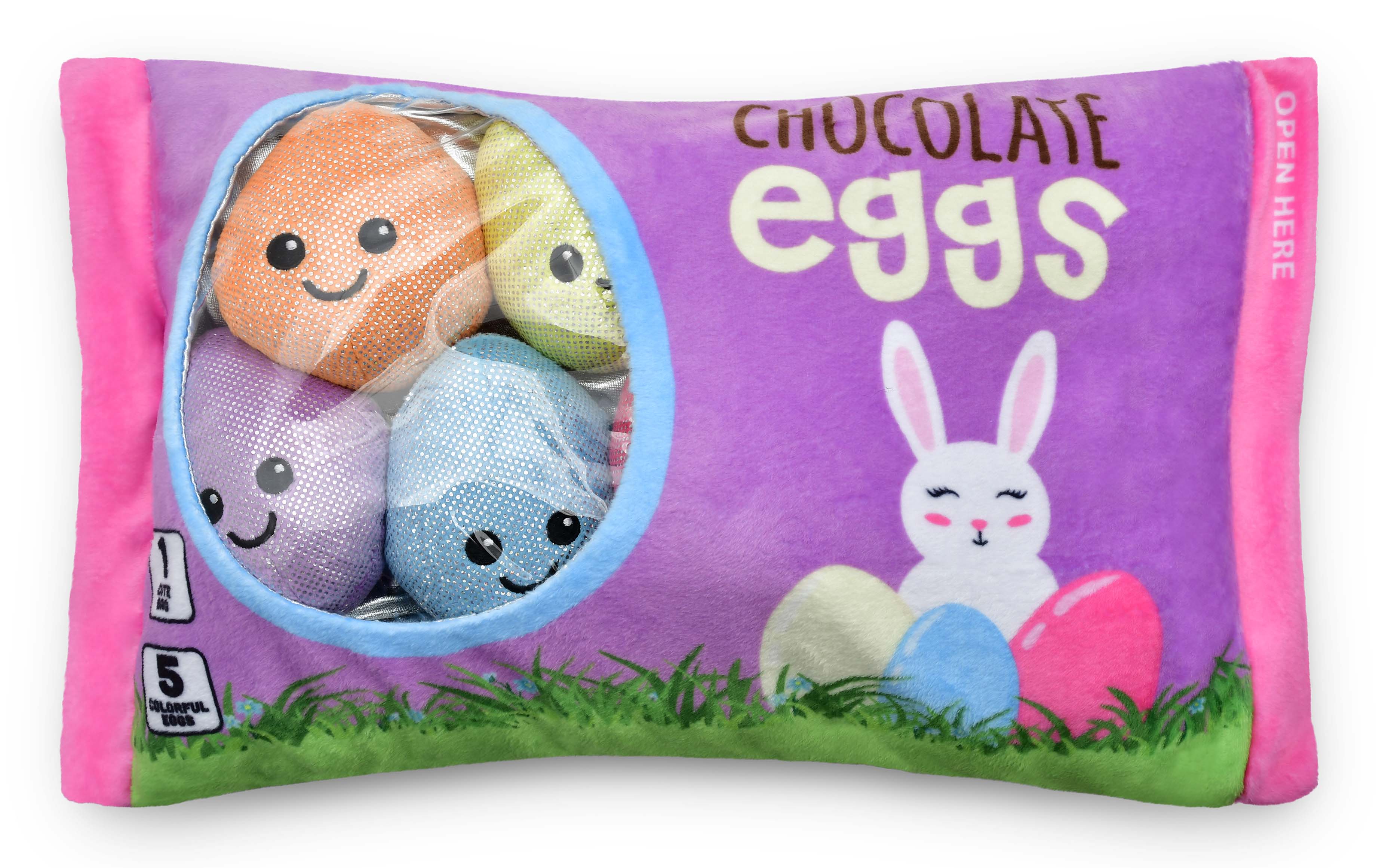 Picture of Chocolate Easter Egg Buddies Packaging Fleece Plus