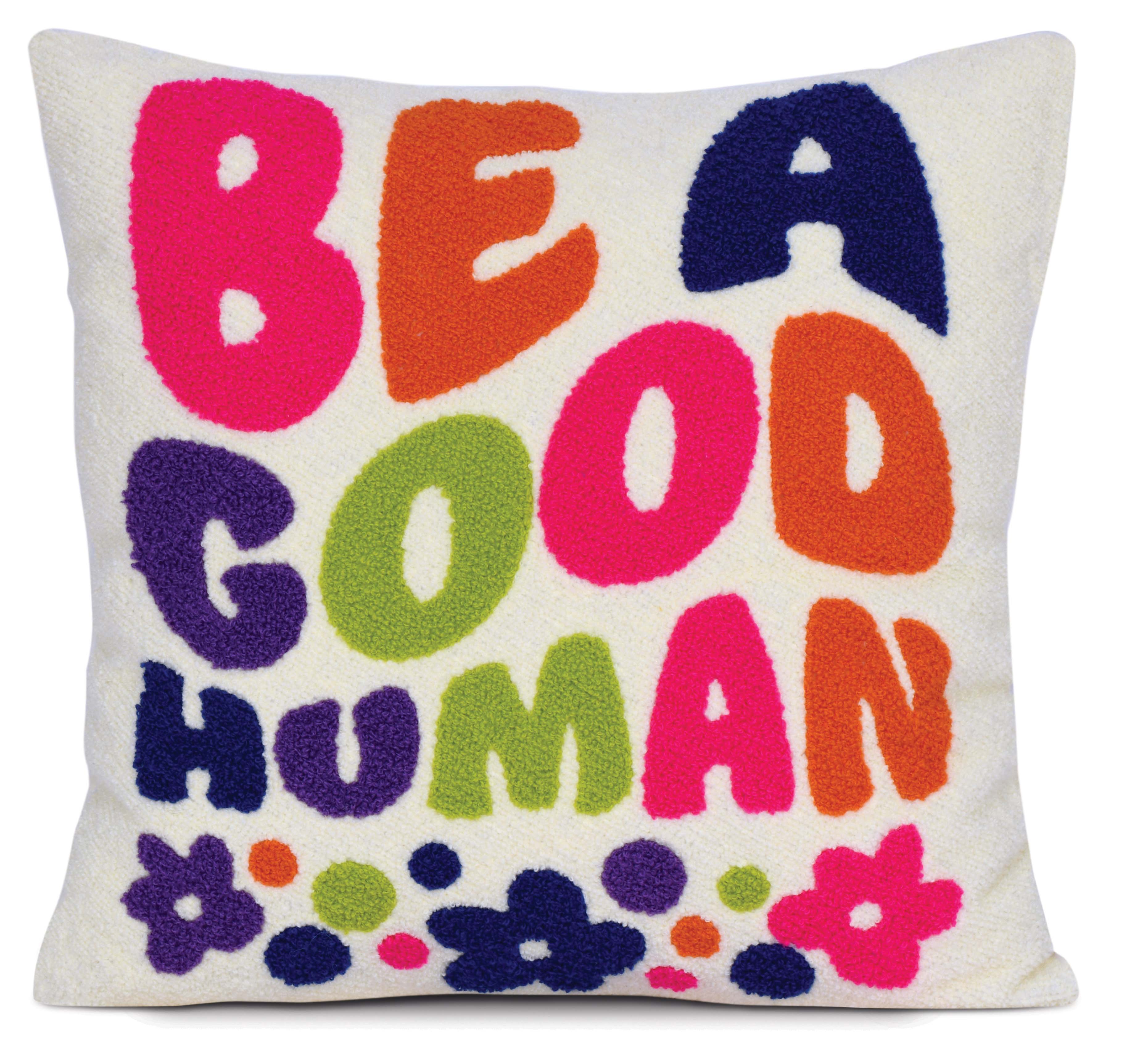 Picture of Be A Good Human Chenille Plush
