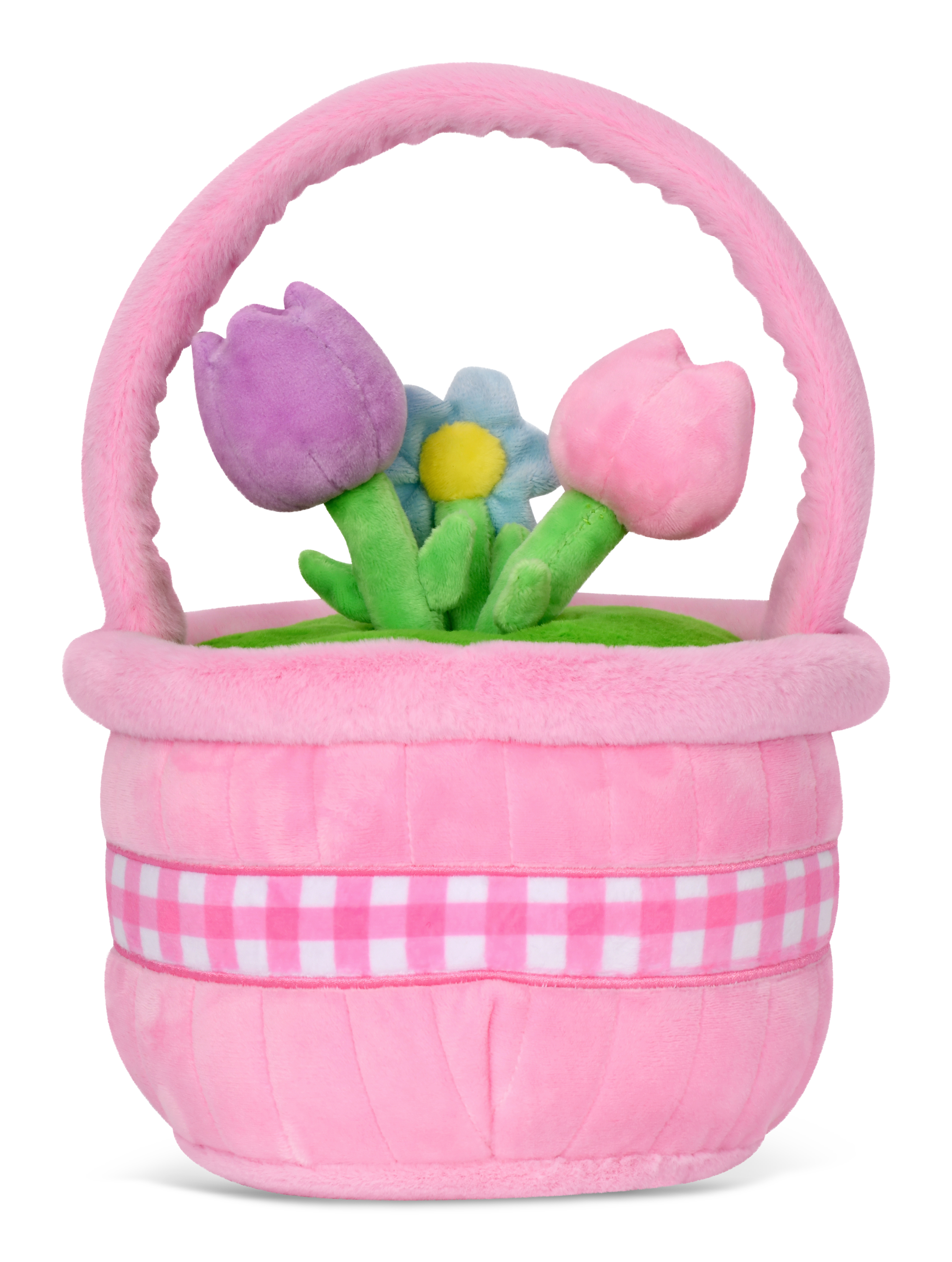 Picture of Flower Basket Fleece Plush
