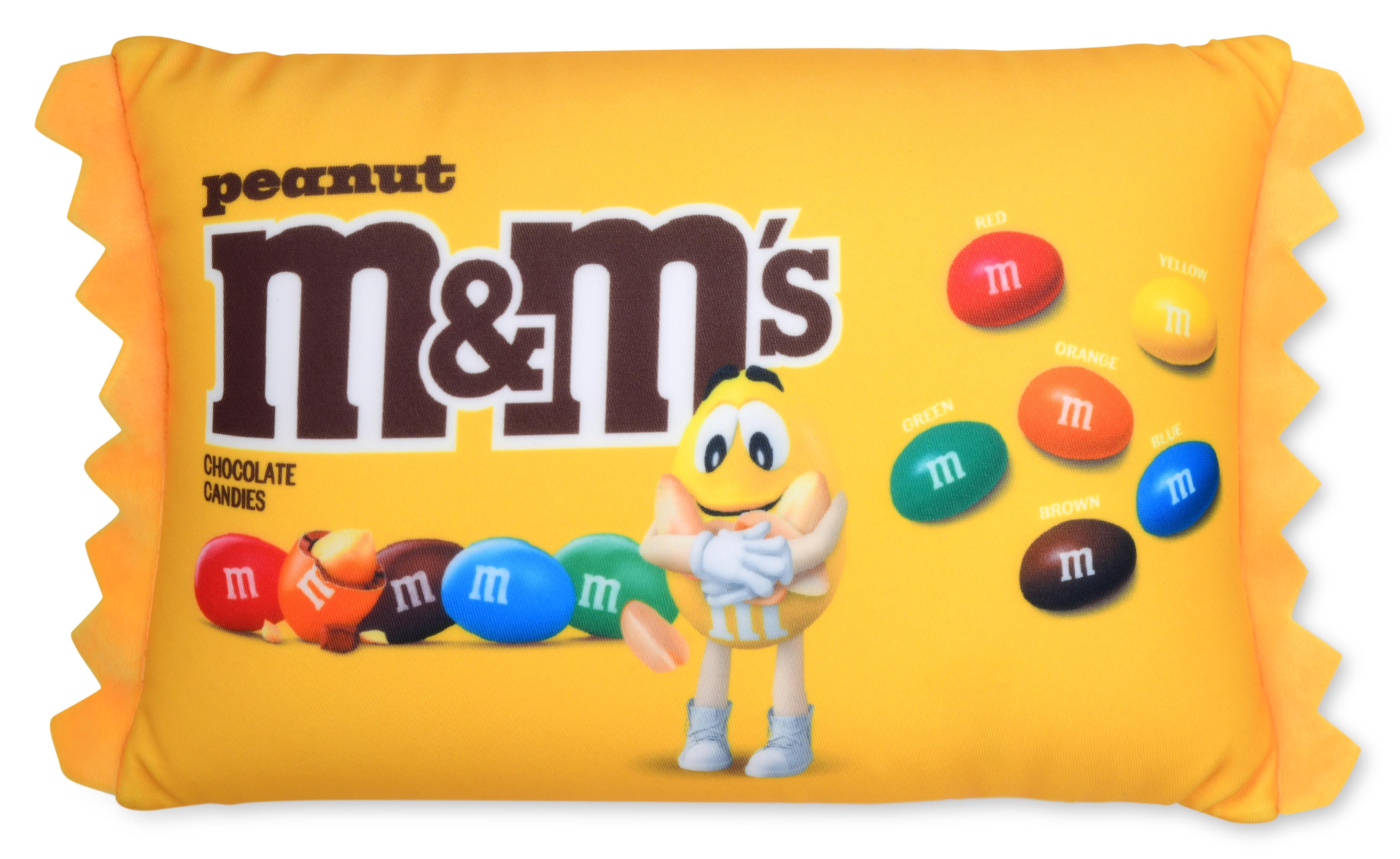 Picture of M&M's Peanut Microbead Plush
