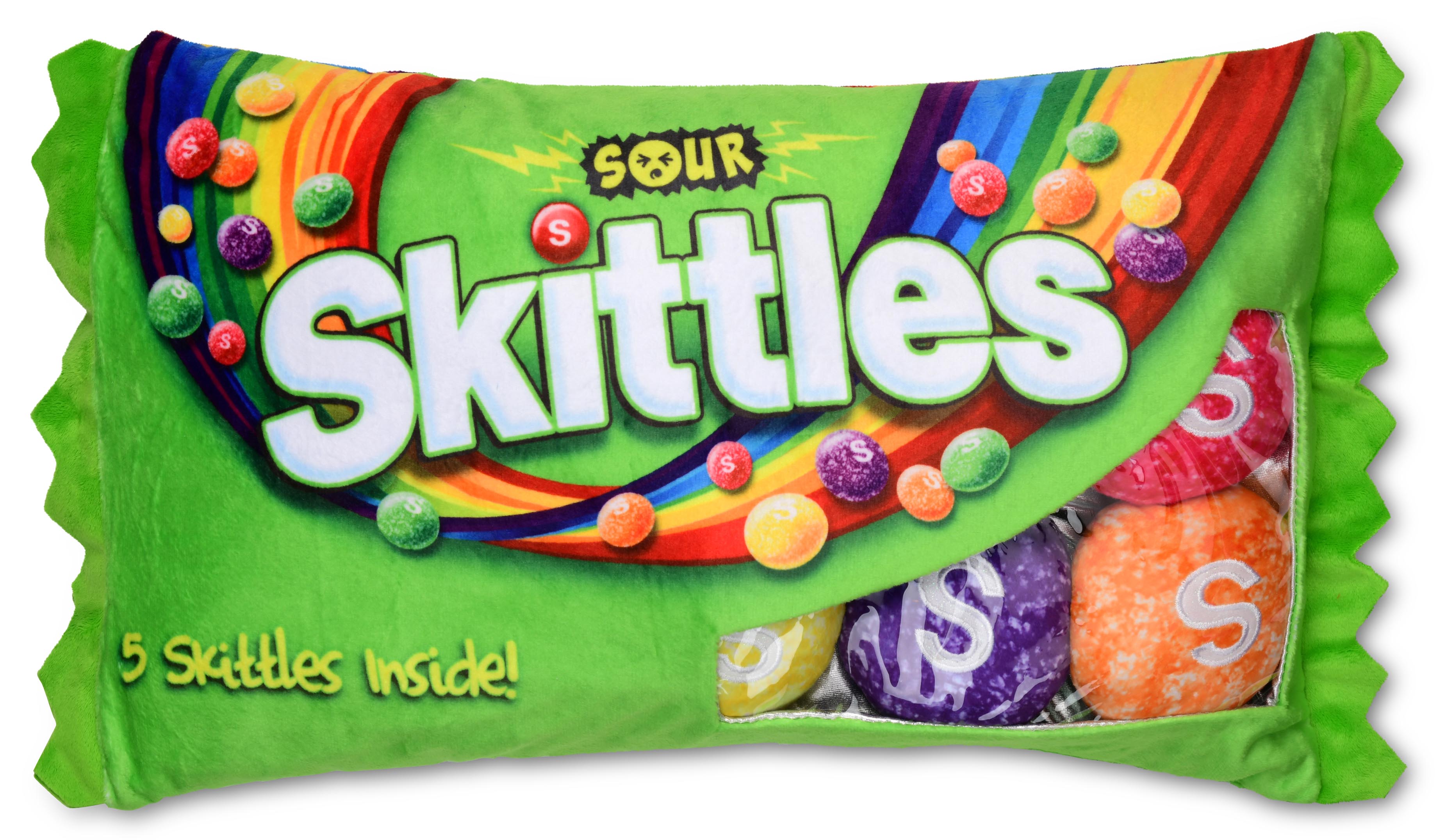 Picture of Sour Skittles Packaging Fleece Plush