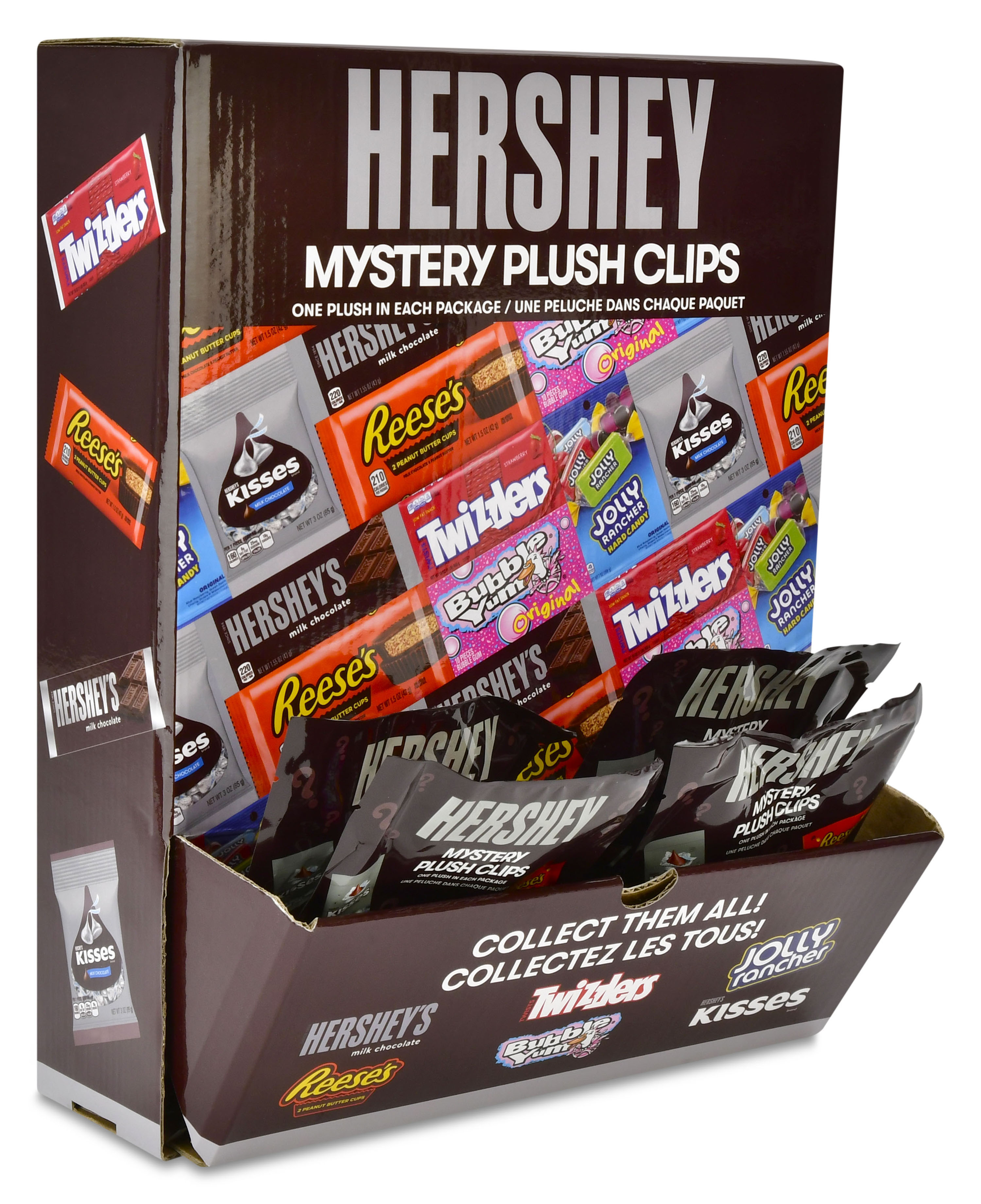 Picture of Hershey's Plush Clips Blind Box PDQ - 24 clips