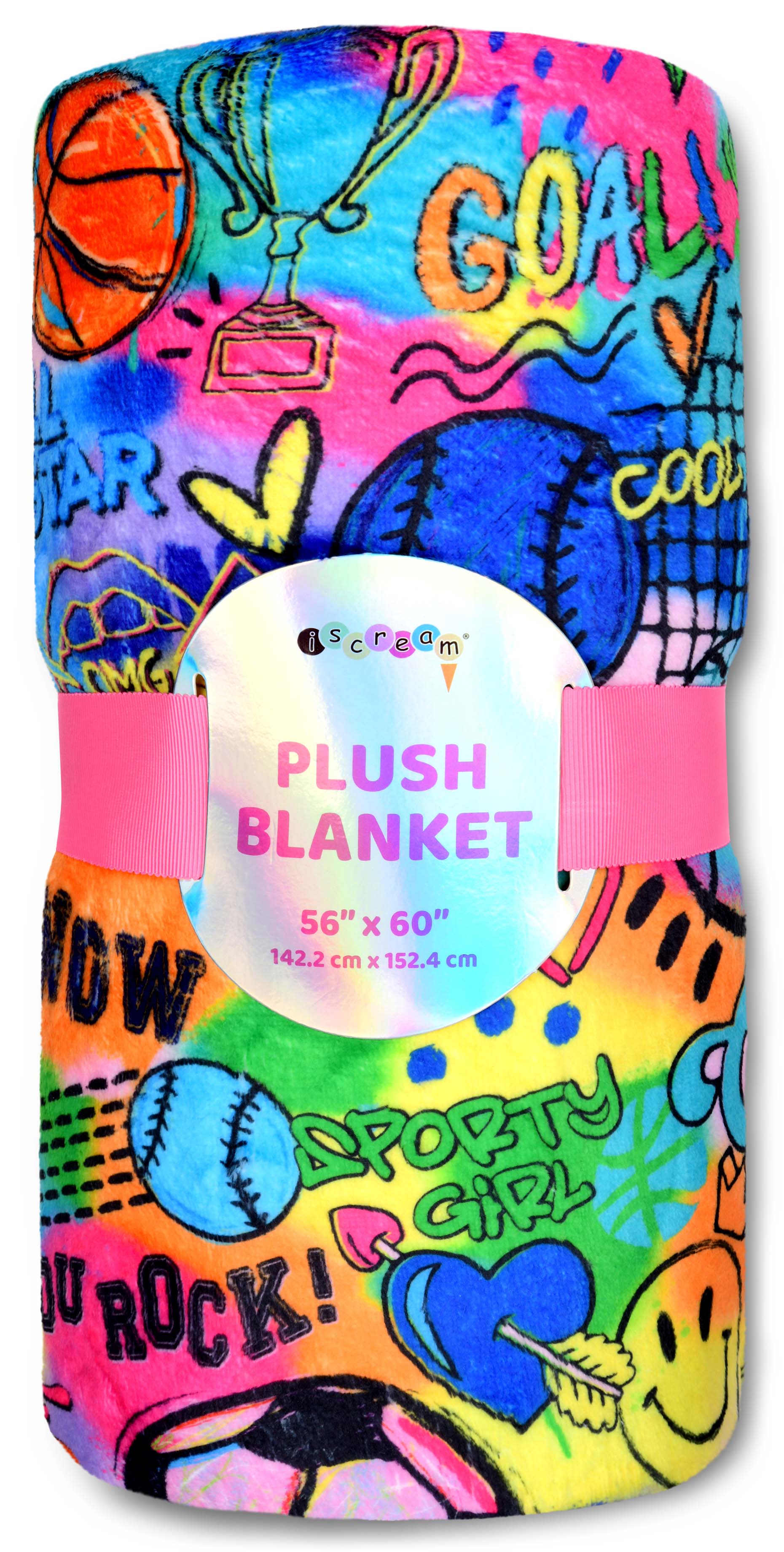 Picture of Corey Paige Fun Sports Plush Blanket