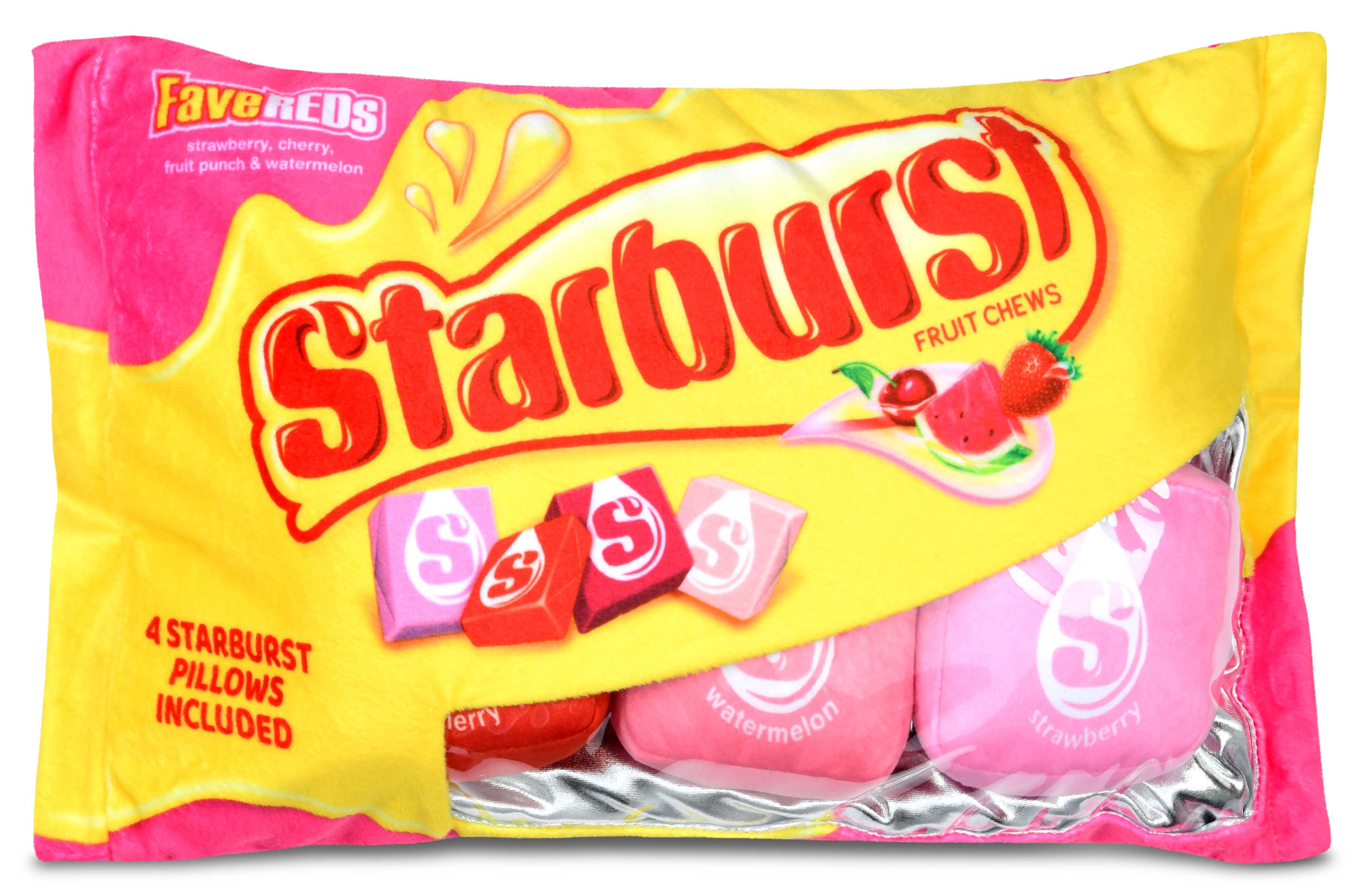 Picture of Starburst Fave Reds Packaging Fleece Plush
