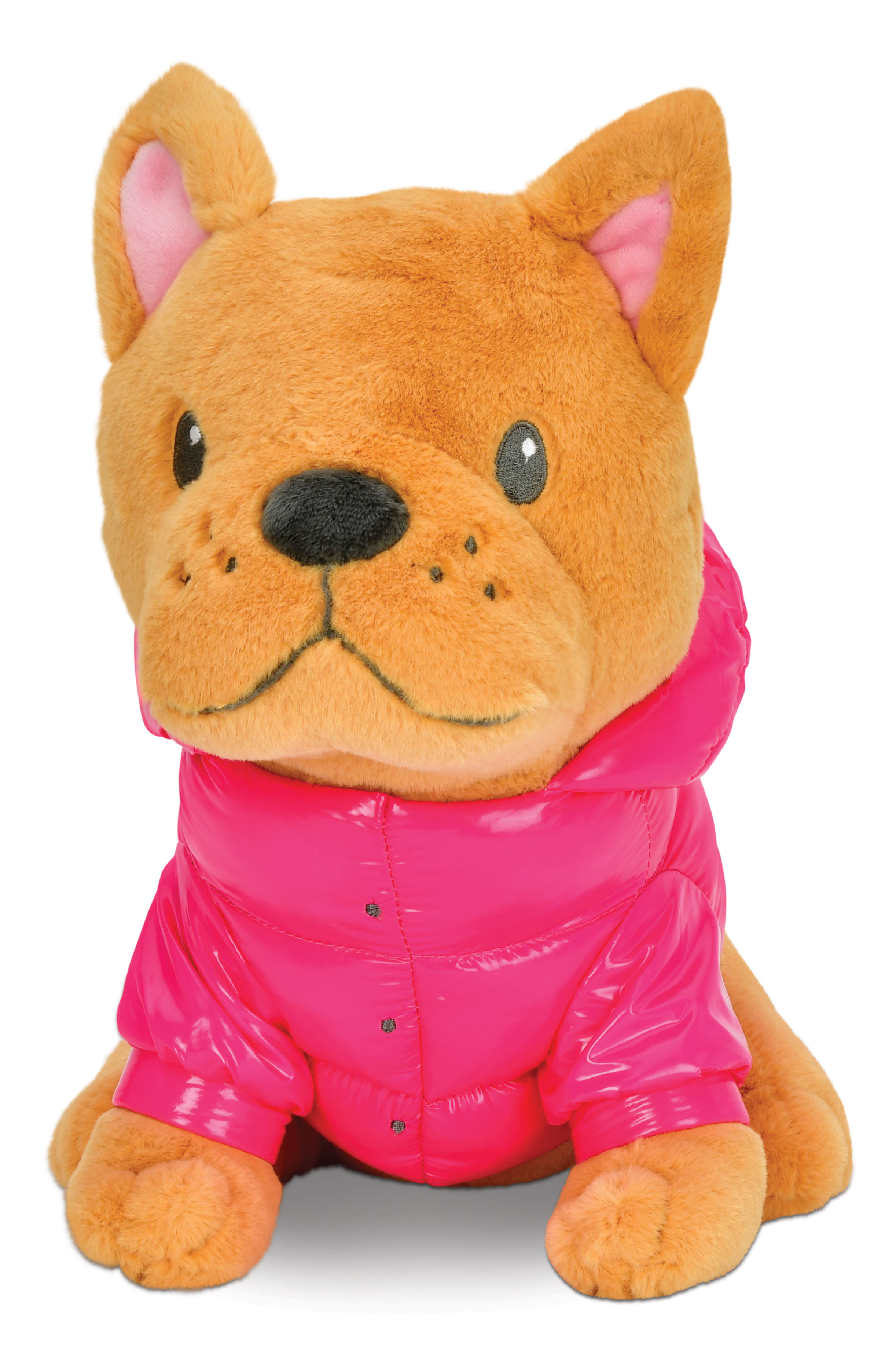 Picture of Dog In a Puffer Plush