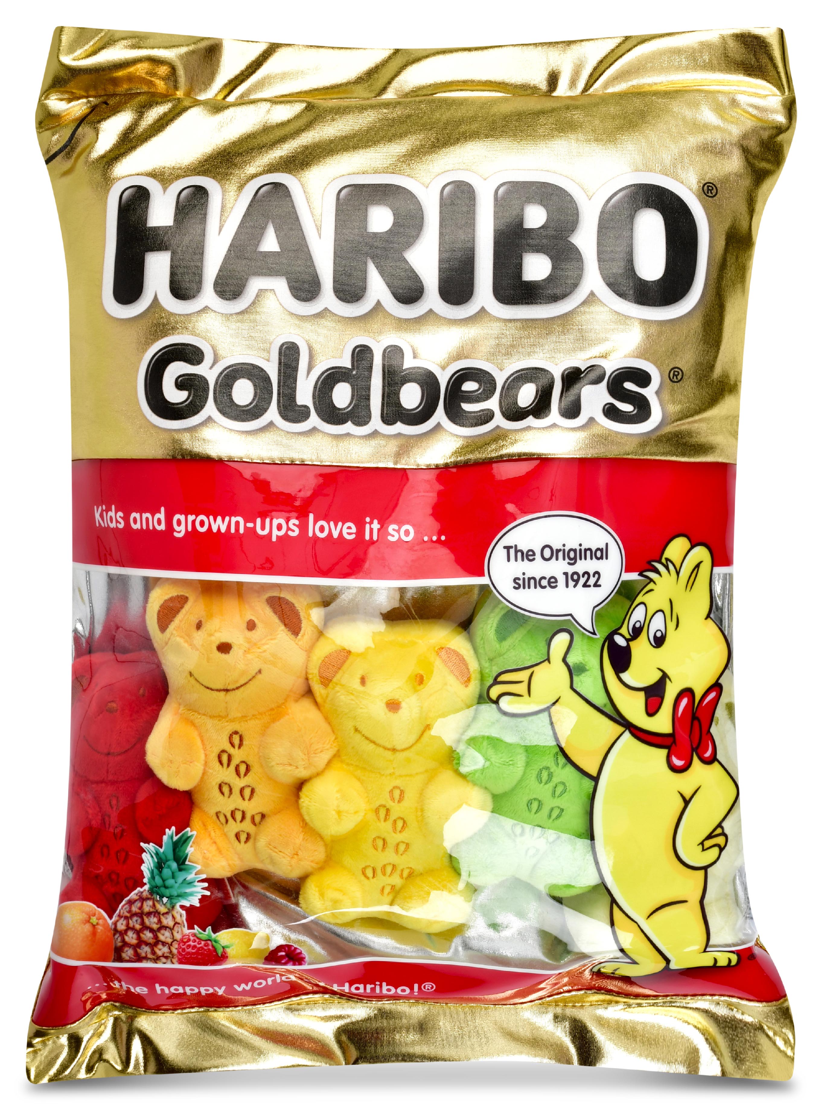 Picture of Haribo Gummy Bears Packaging Plush
