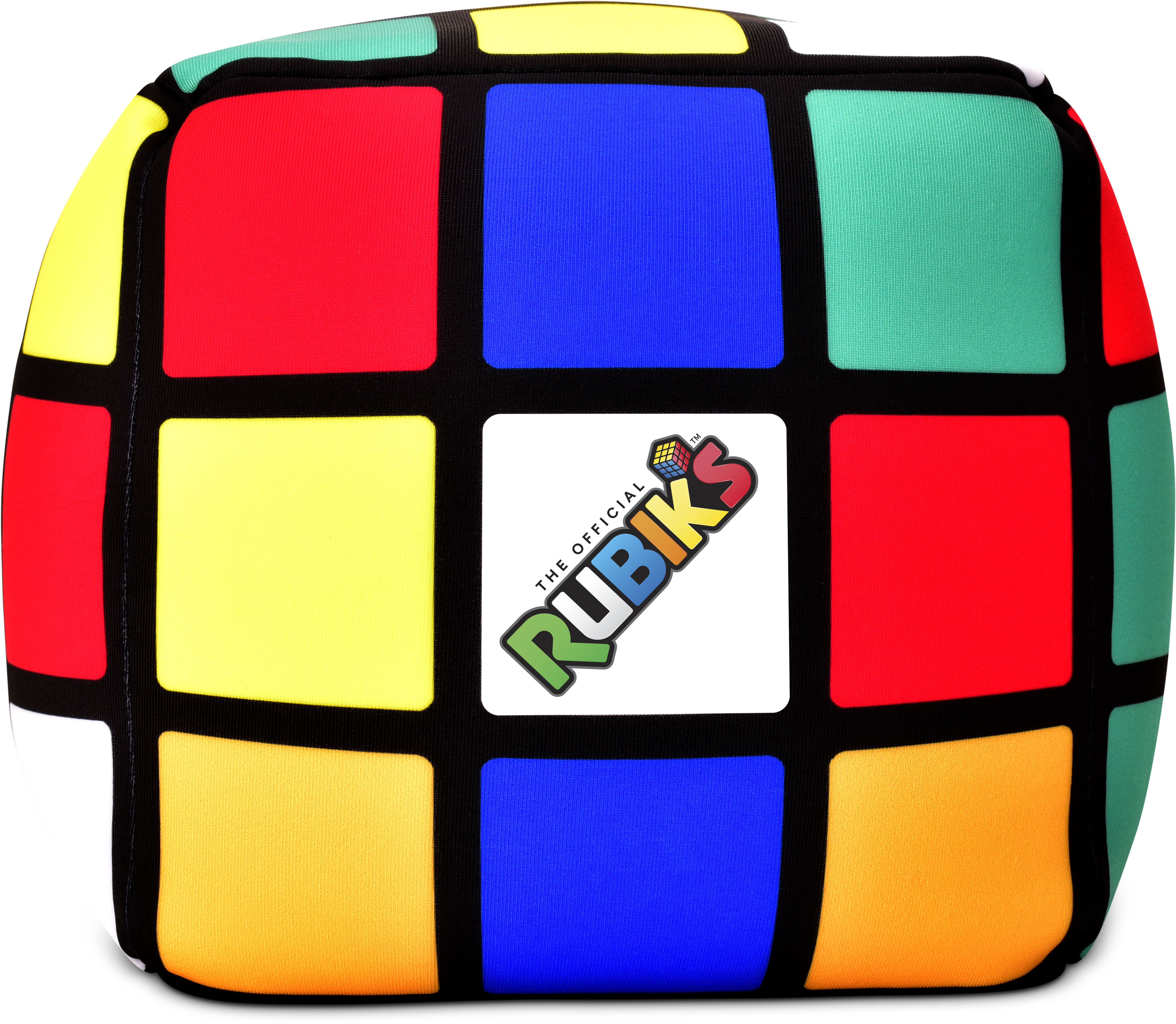 Picture of Mini Rubik's® Cube Microbead Plush