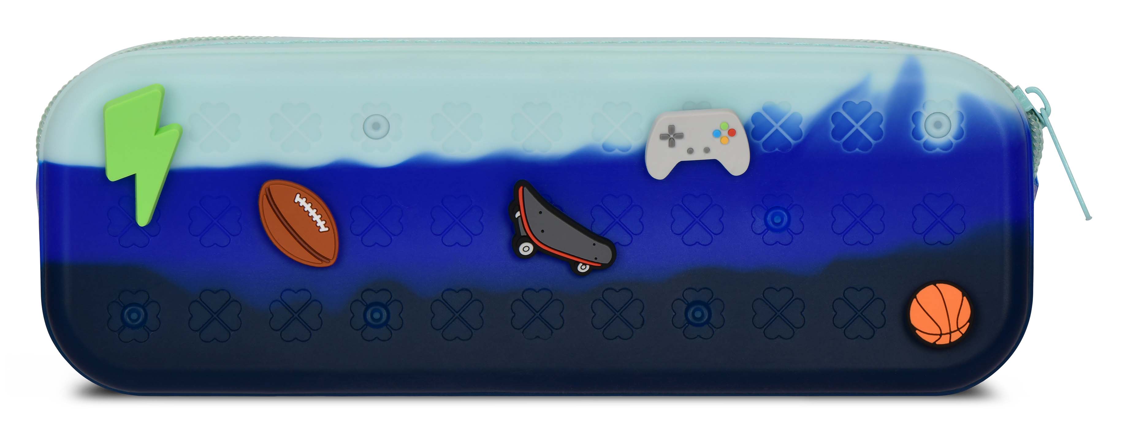 Picture of Ocean Waves Charmed Jelly Pencil Case