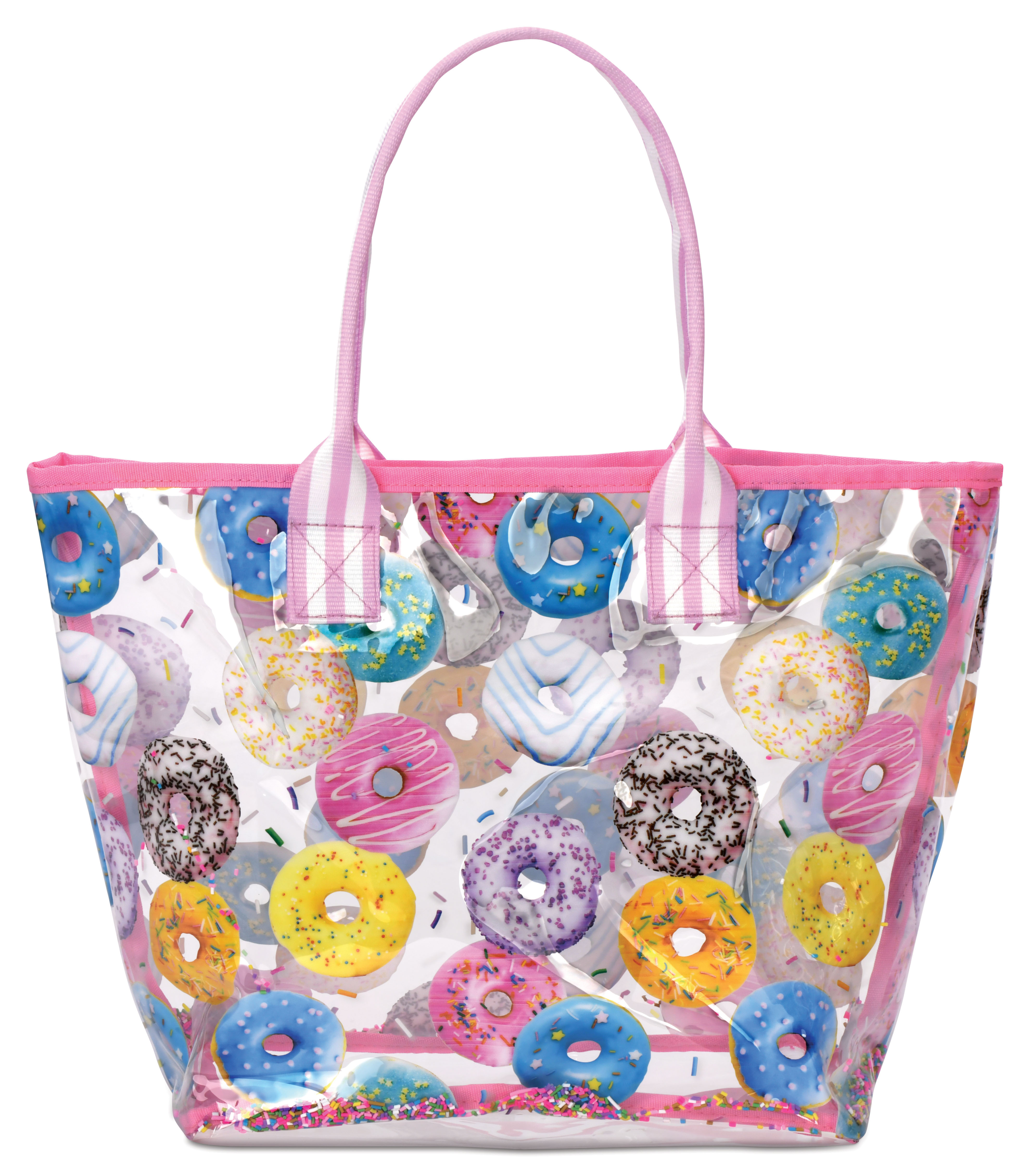 Picture of Go Do-Nuts Clear Tote Bag