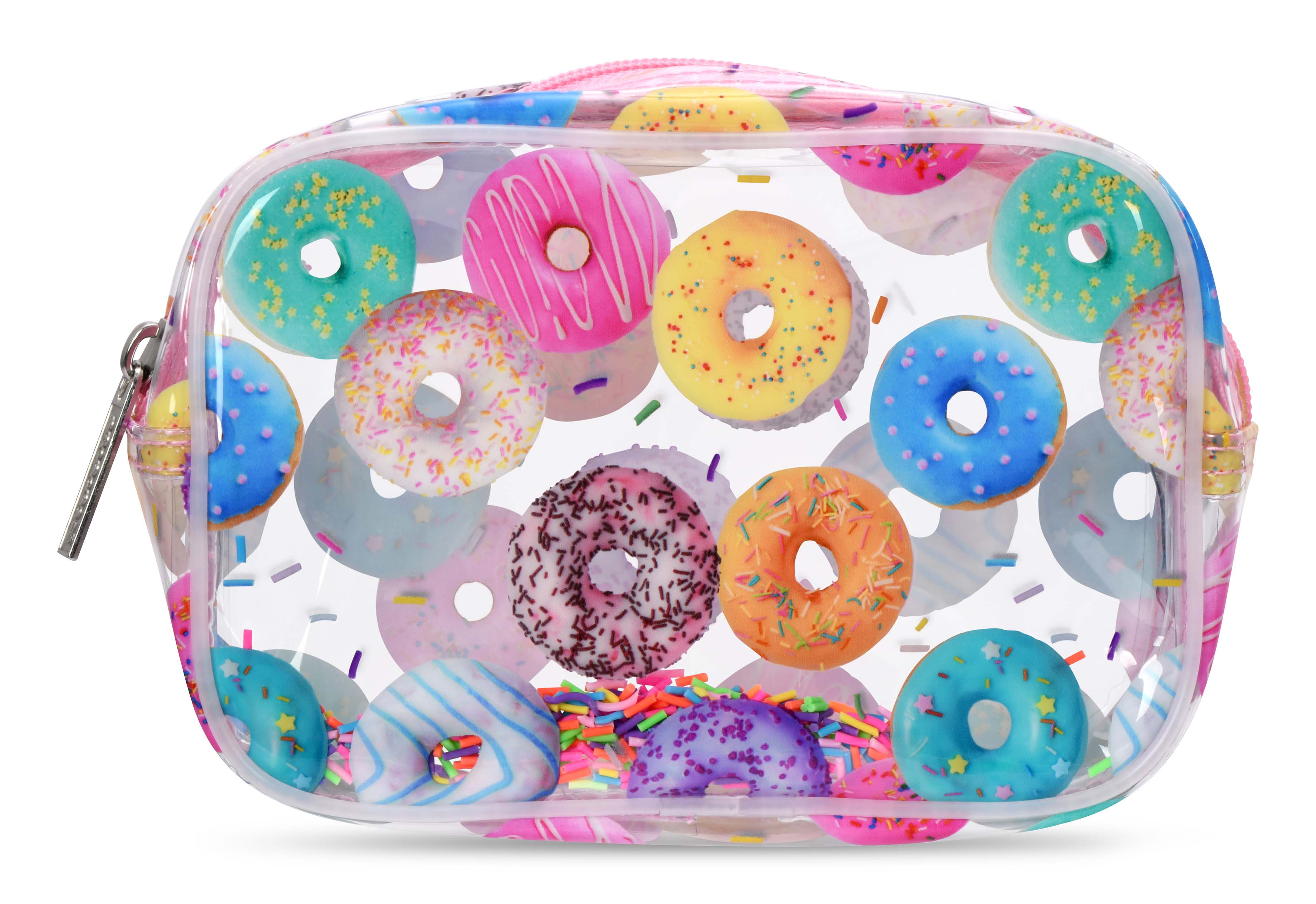 Picture of Go Do-Nuts Clear Cosmetic Bag