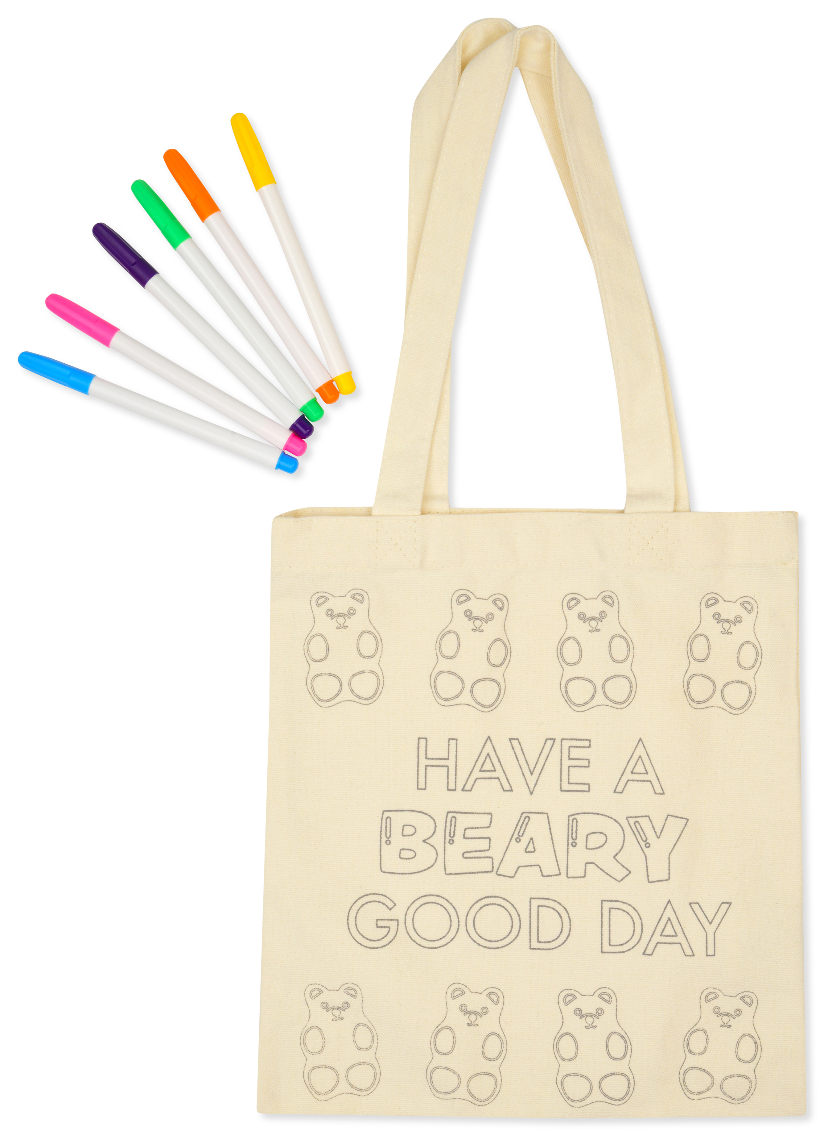 Picture of Beary Good Day Color Me Tote