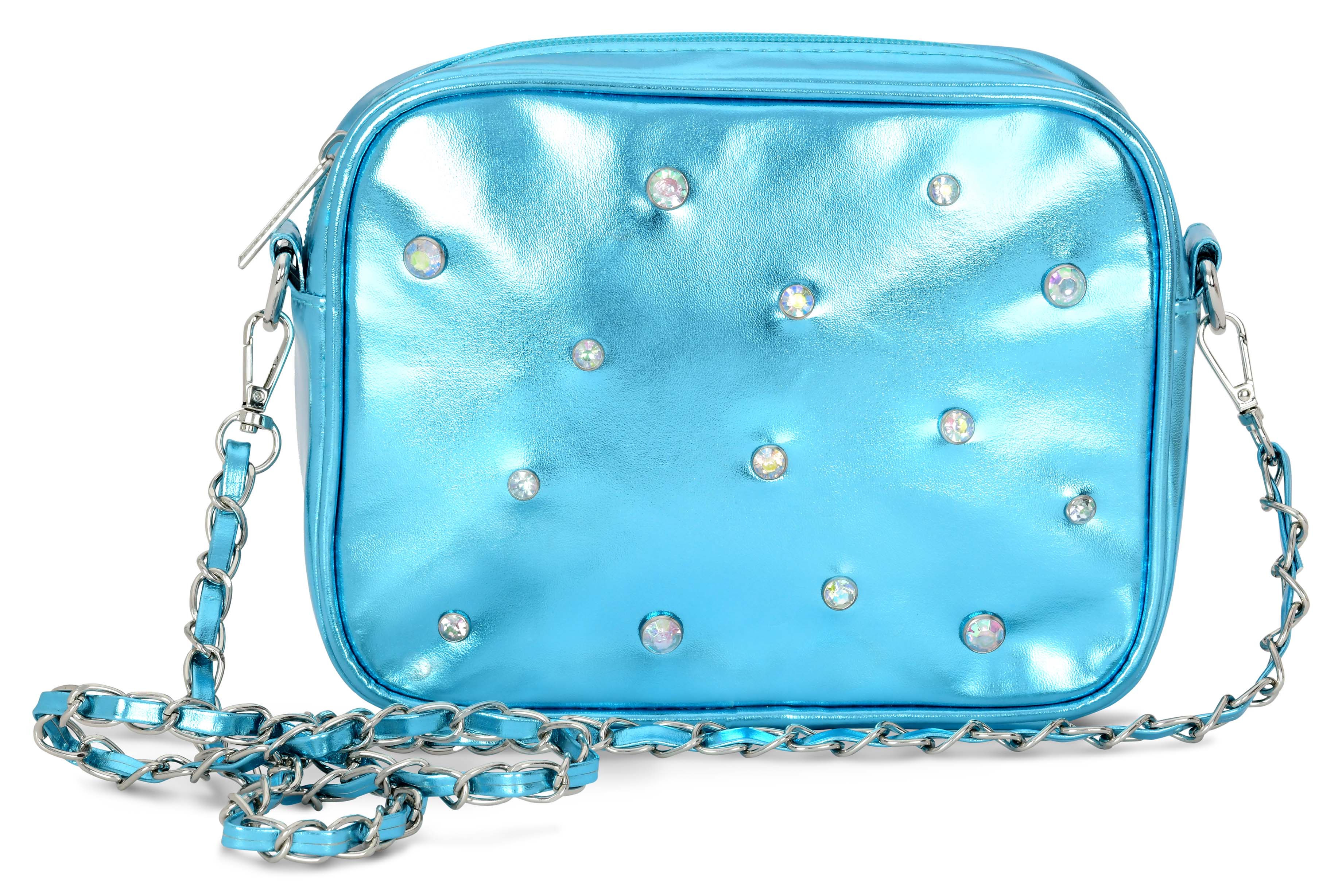 Picture of Blue Candy Gem Crossbody Bag