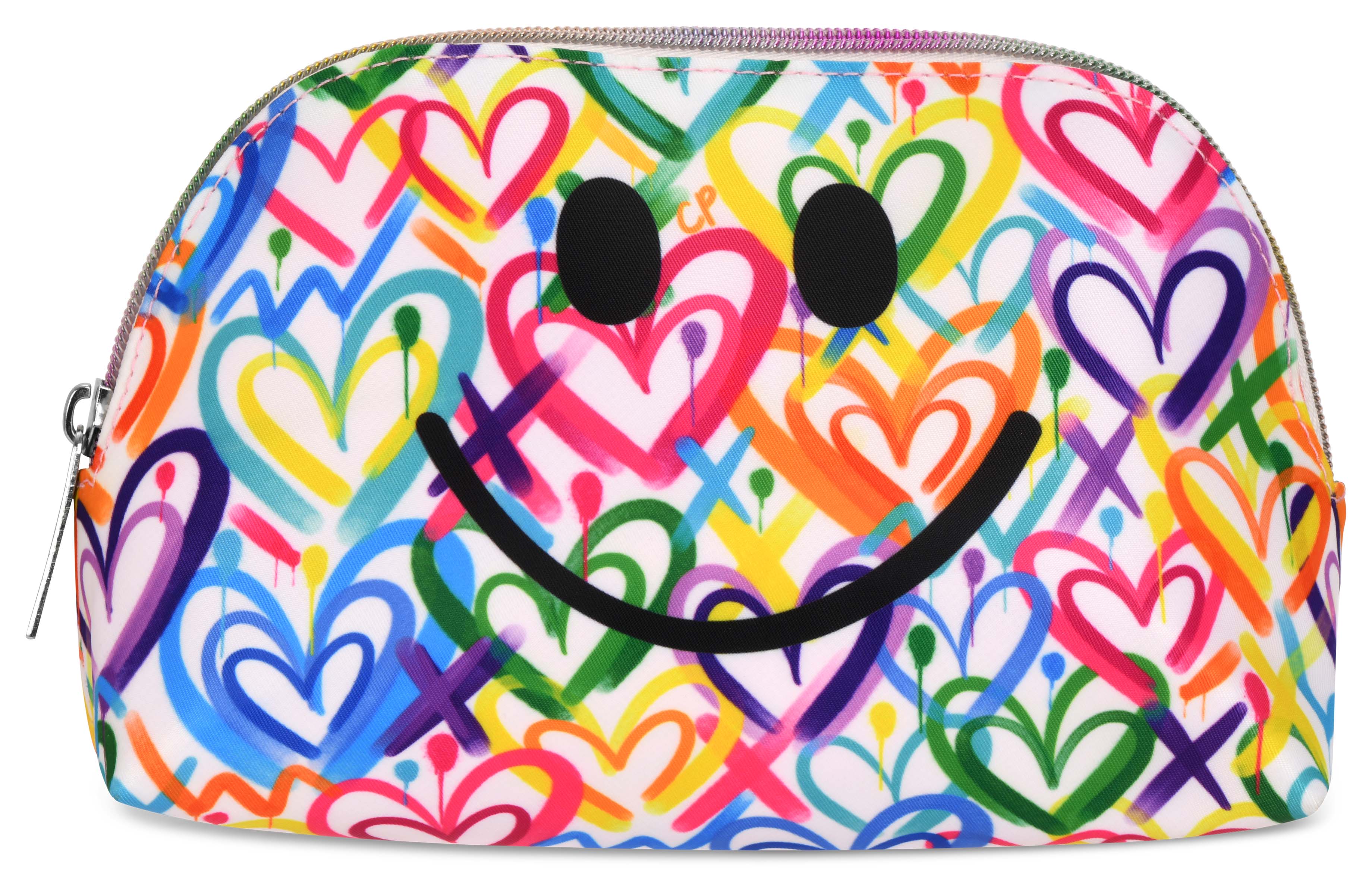 Picture of Corey Paige Hearts Oval Cosmetic Bag