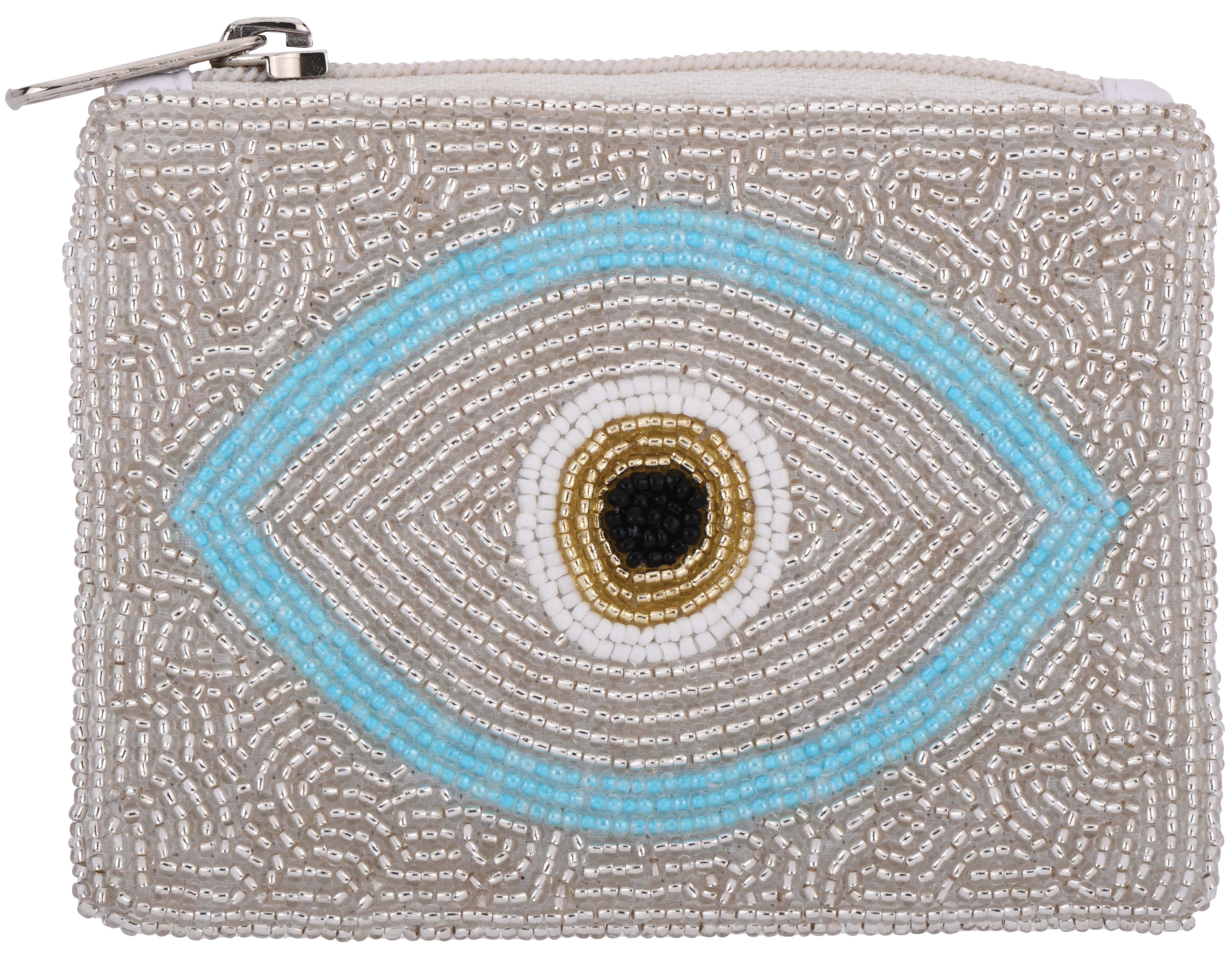 Picture of Eye Beaded Purse Wallet