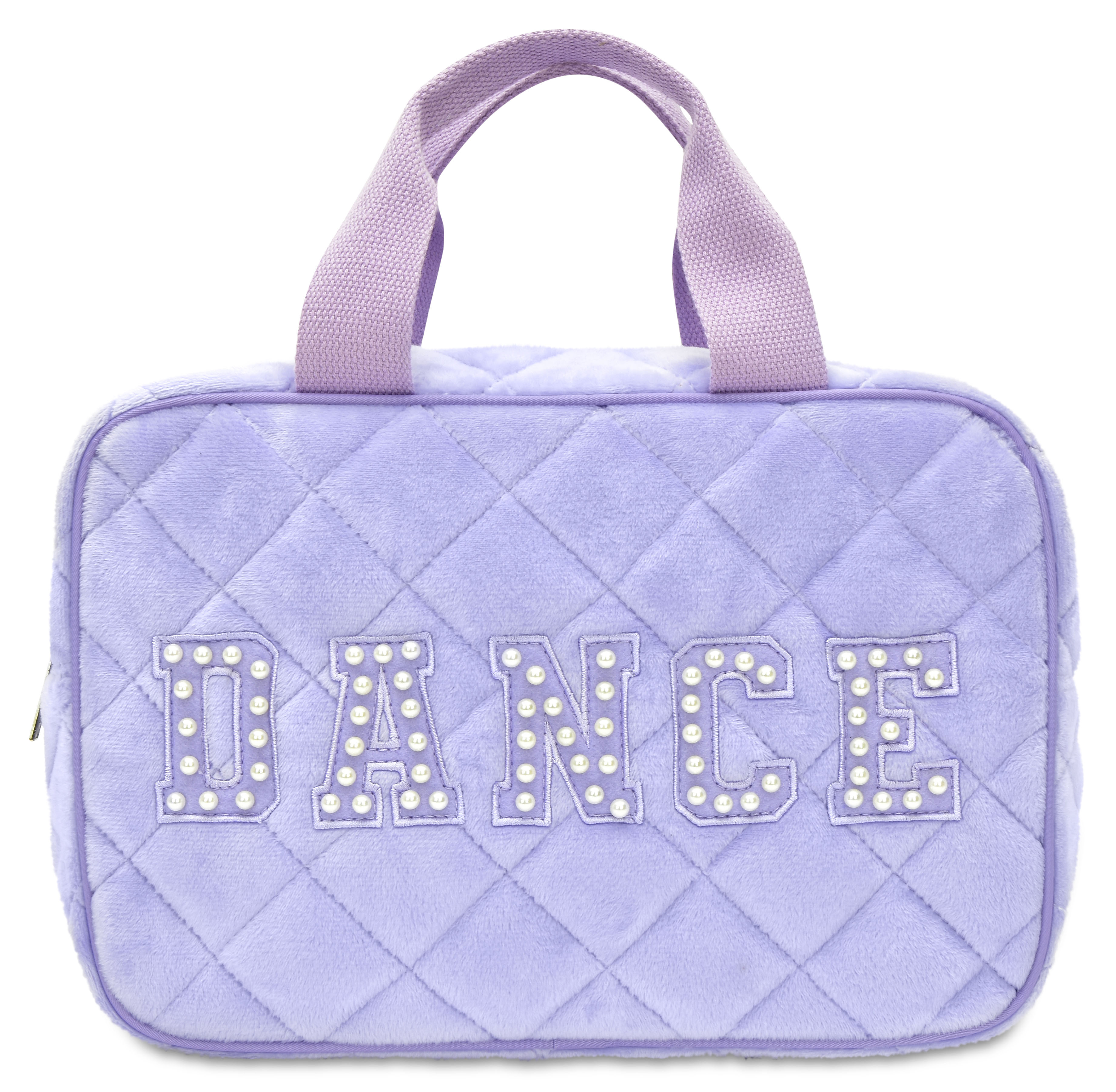 Picture of Love to Dance Quilted Large Cosmetic Bag
