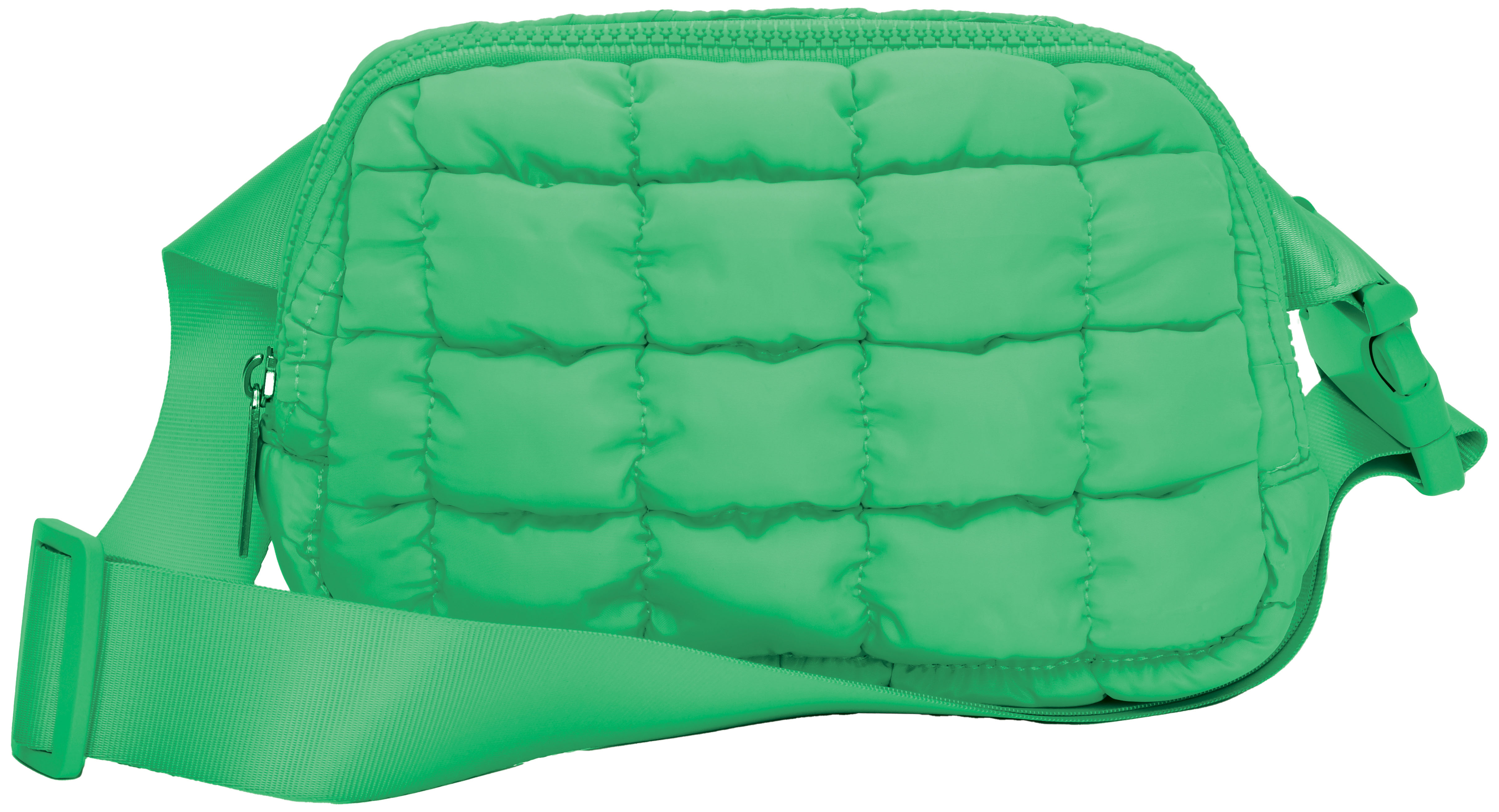 Picture of Glam Green Quilted Belt Bag