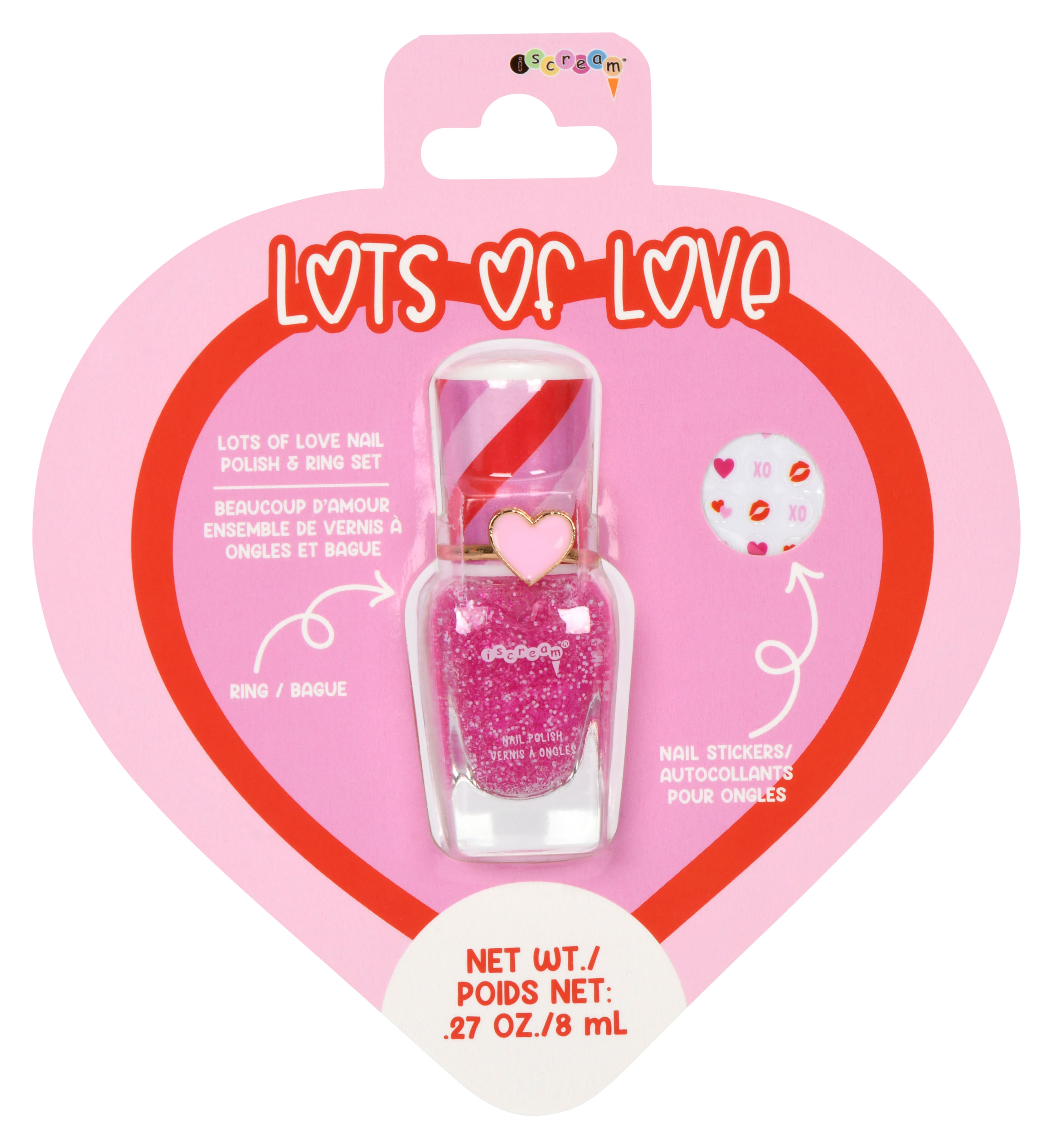 Picture of Lots of Love Nail Polish & Ring Set