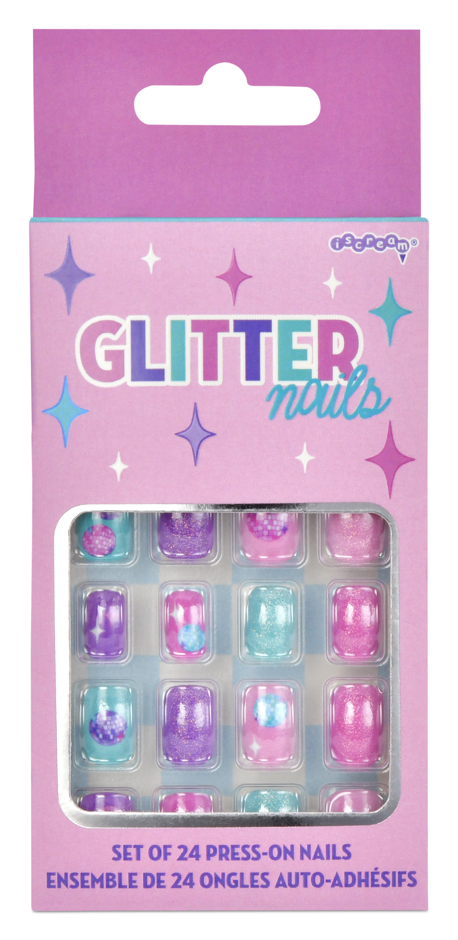Picture of Glitter Press On Nail Set