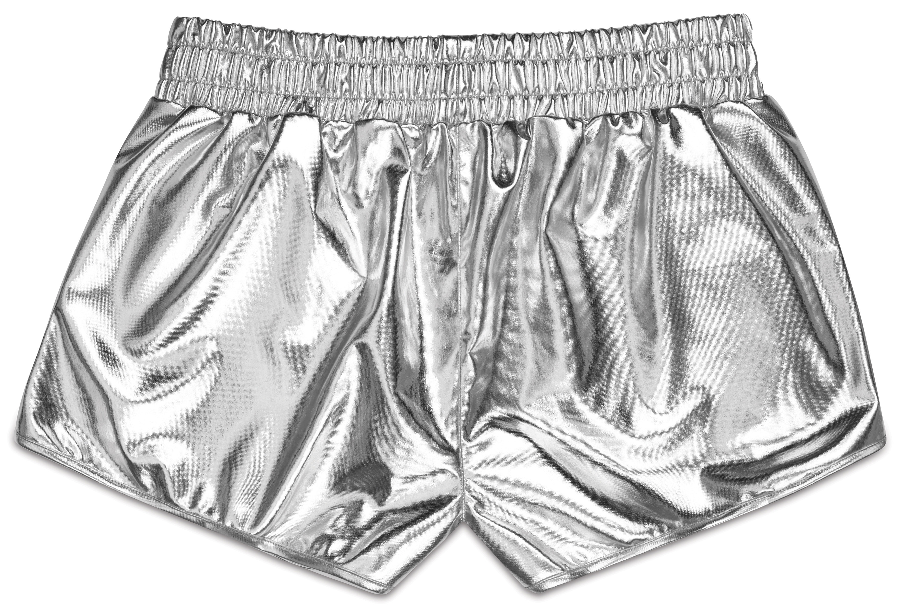 Picture of Silver Metallic Shorts (Small -(6-8))