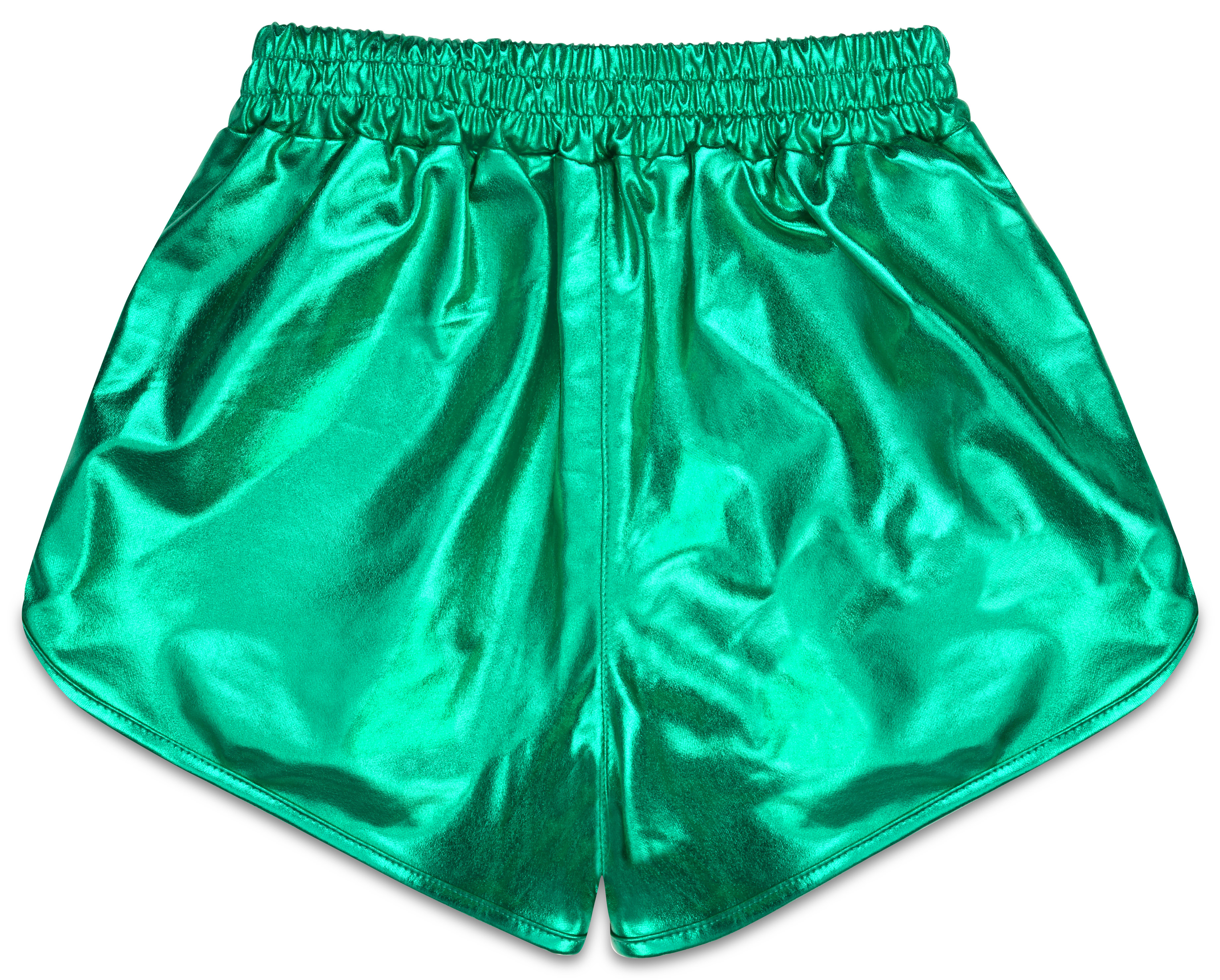 Picture of Green Metallic Shorts (Medium (10-12))