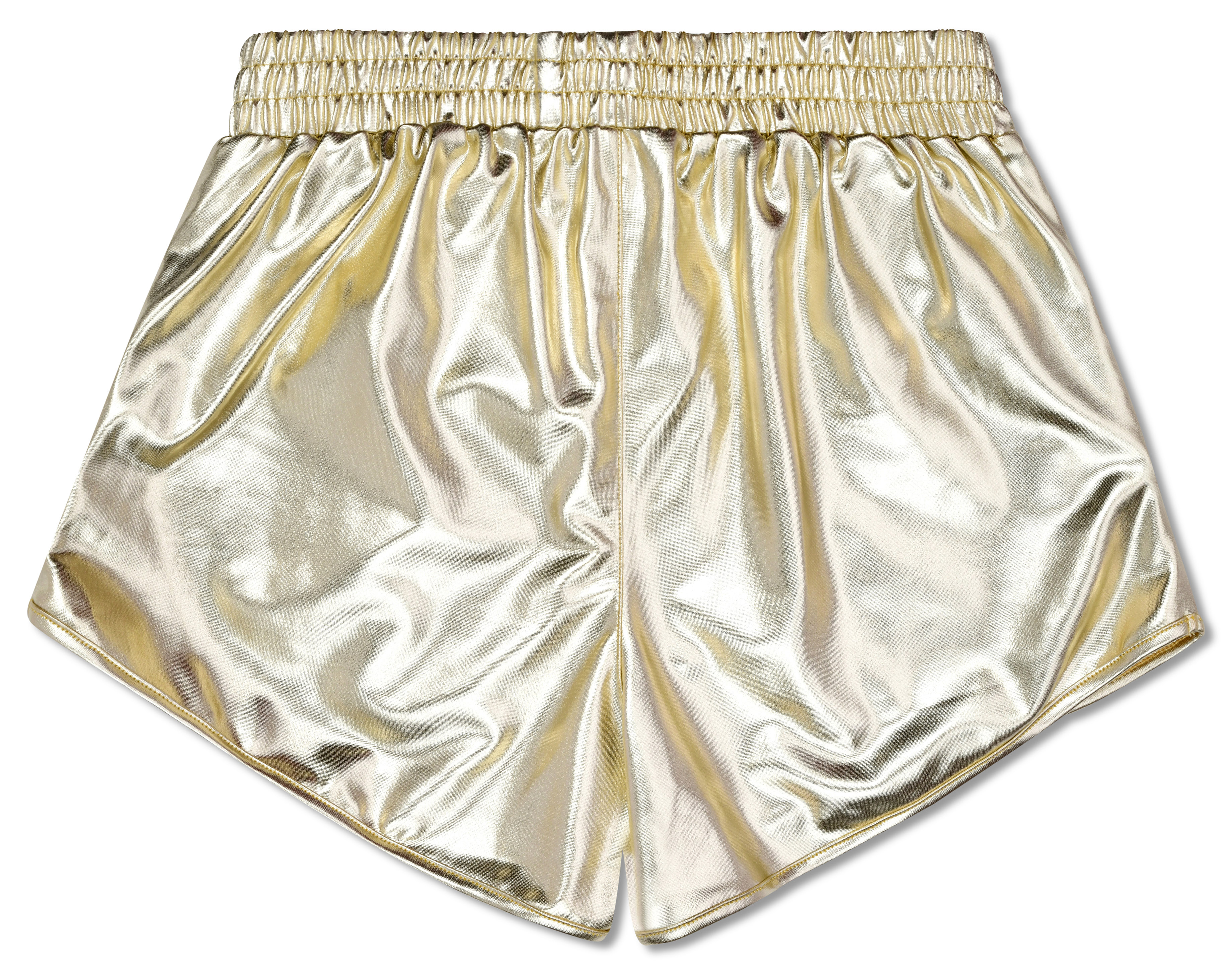 Picture of Gold Metallic Shorts (Adult Small (4-6))