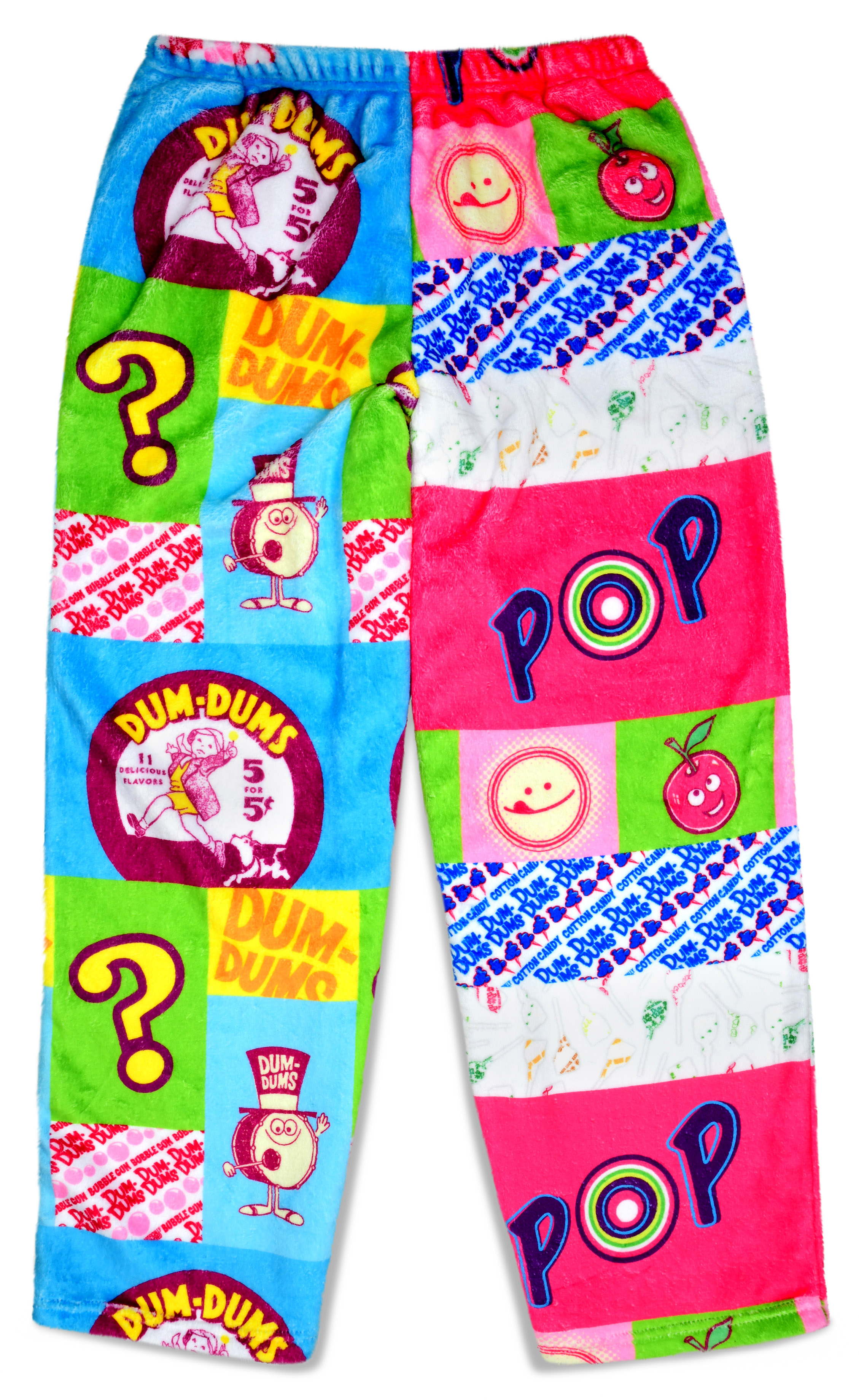 Picture of Dum-Dums Patchwork Plush Pants (Youth X-Small (4-6