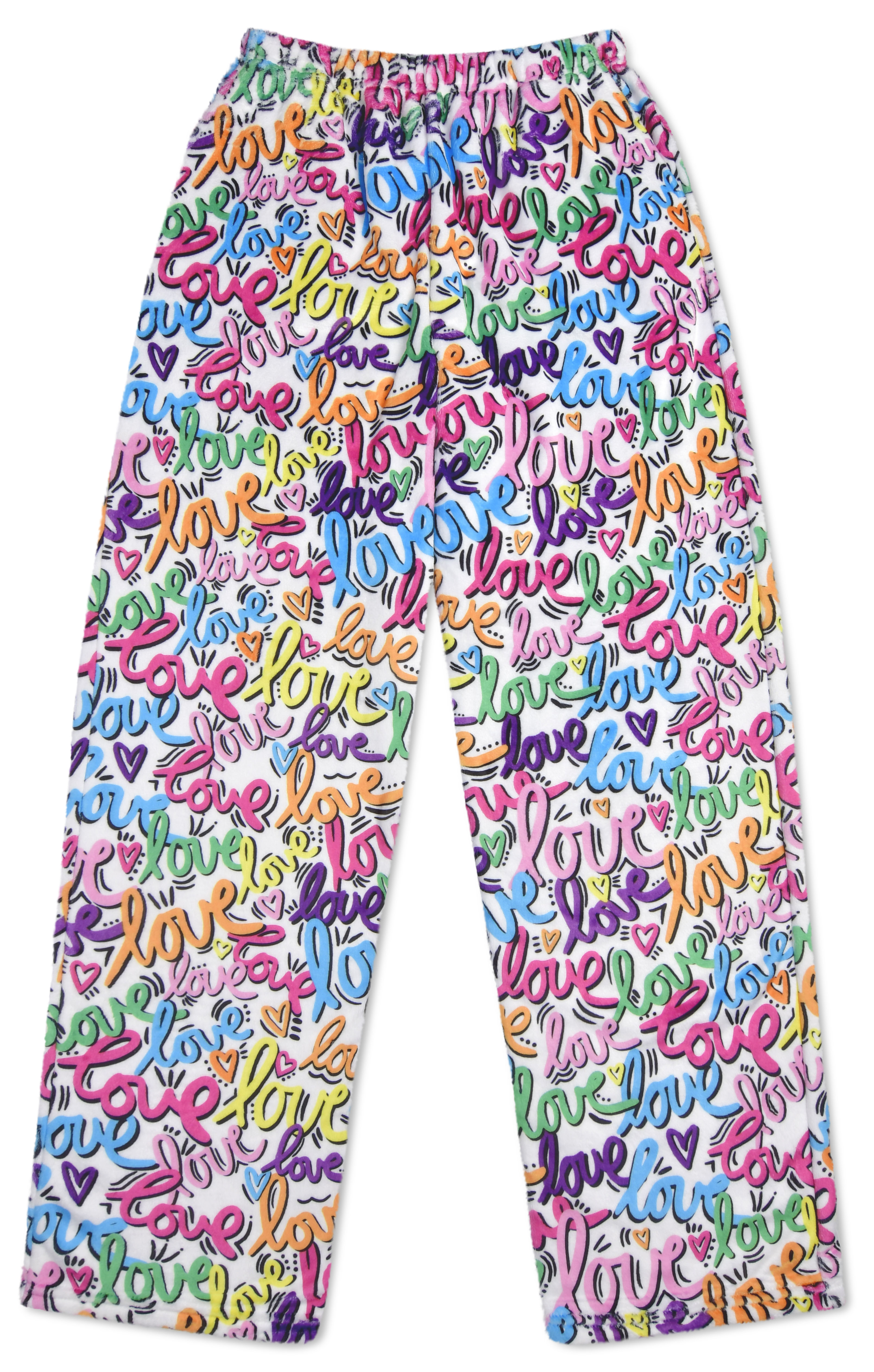Picture of Corey Paige Love Letters Plush Pants (Adult Small 