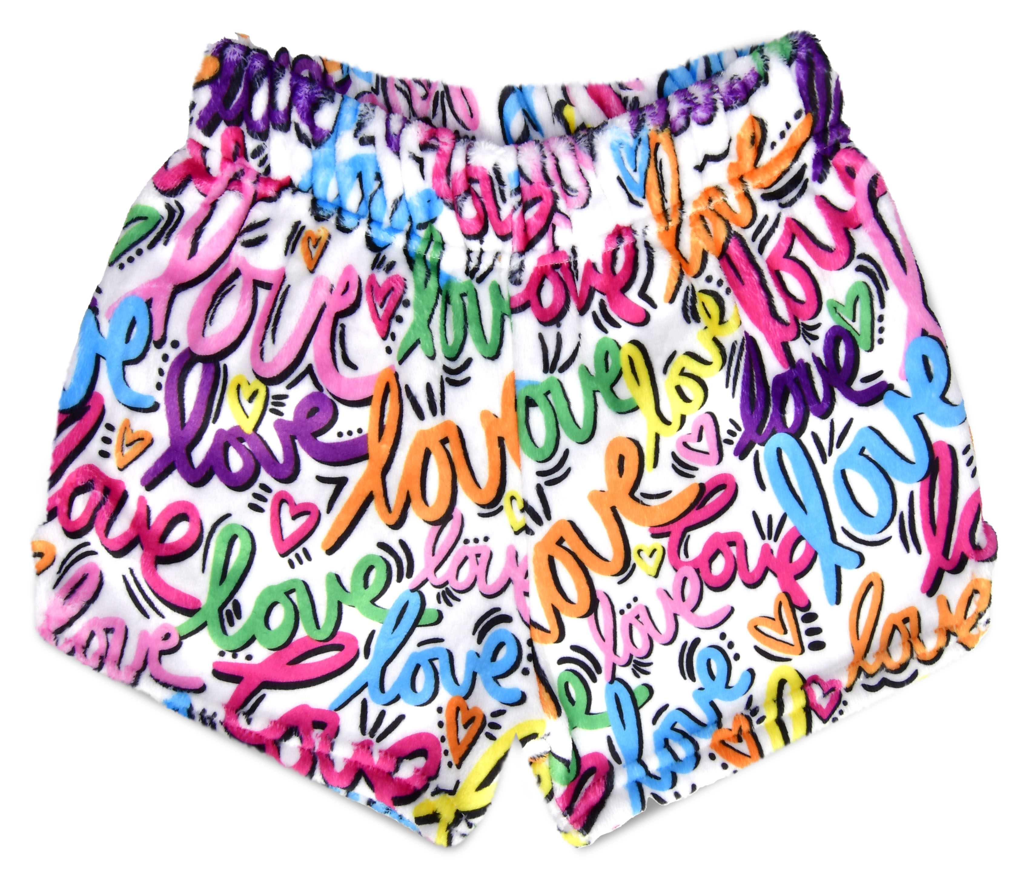 Picture of Corey Paige Love Letters Plush Shorts (Large -(14)