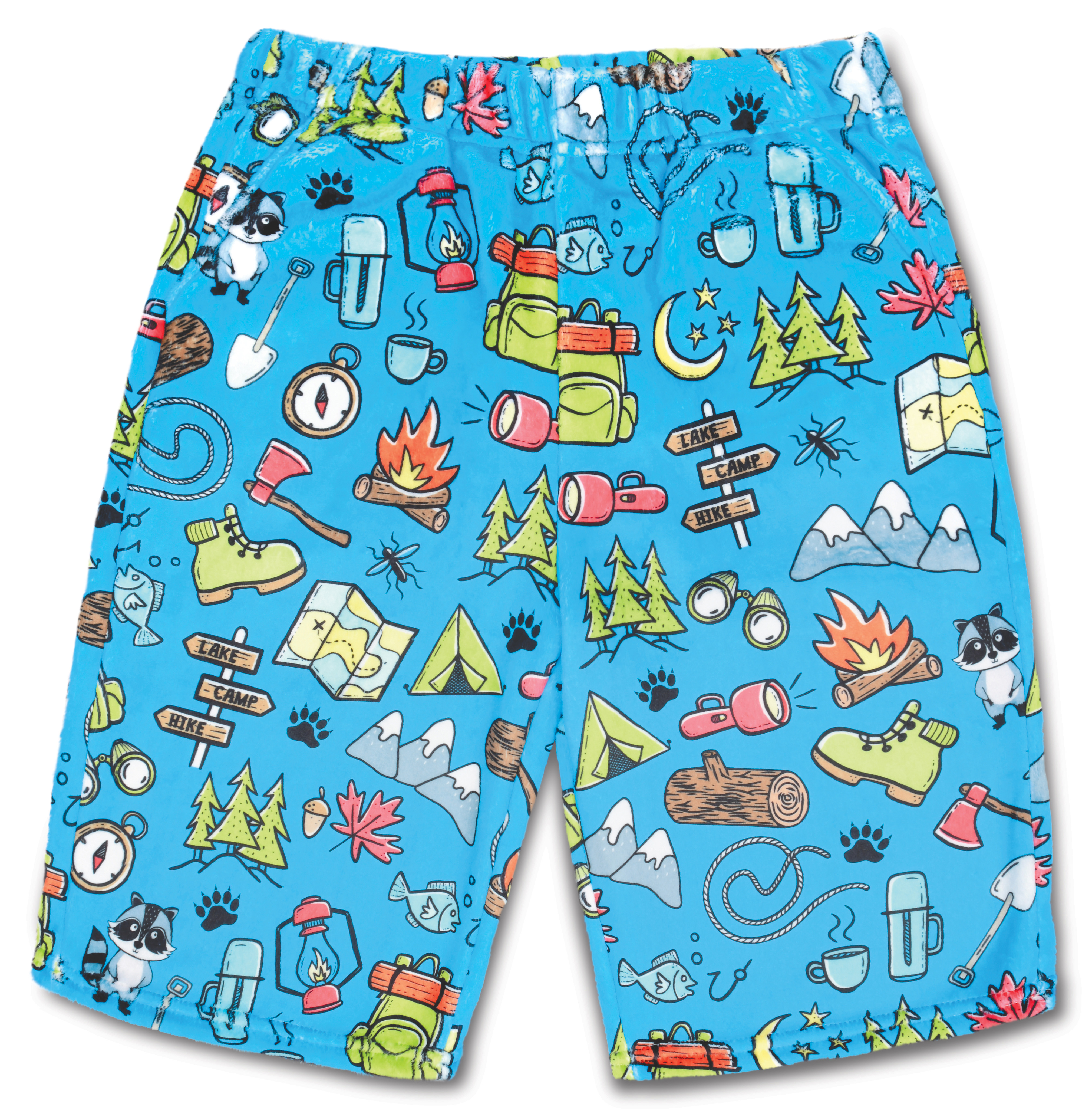 Picture of Camp Out Plush Board Shorts (Large -(14))