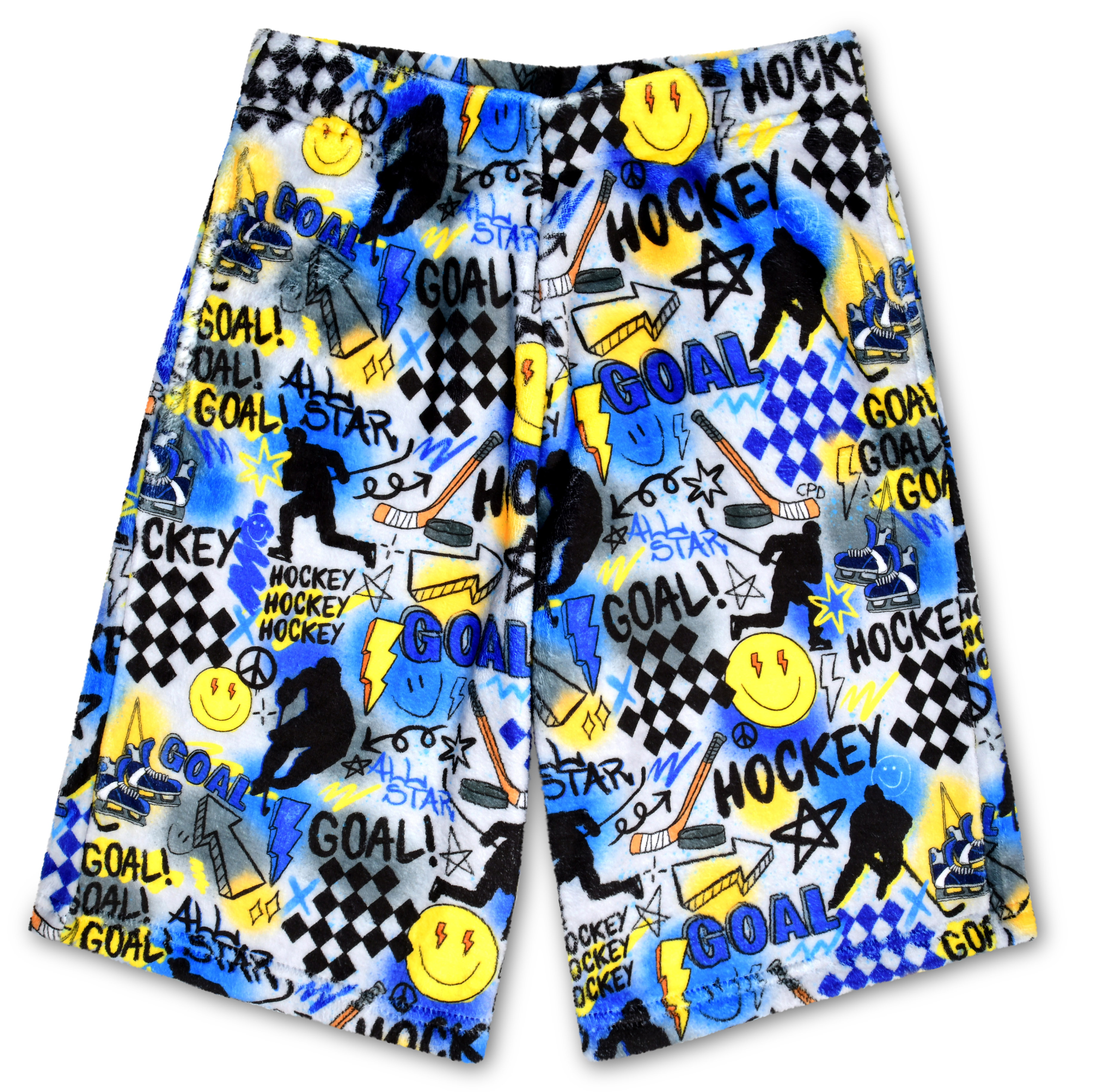 Picture of Corey Paige Hockey Plush Board Shorts (Medium (10-