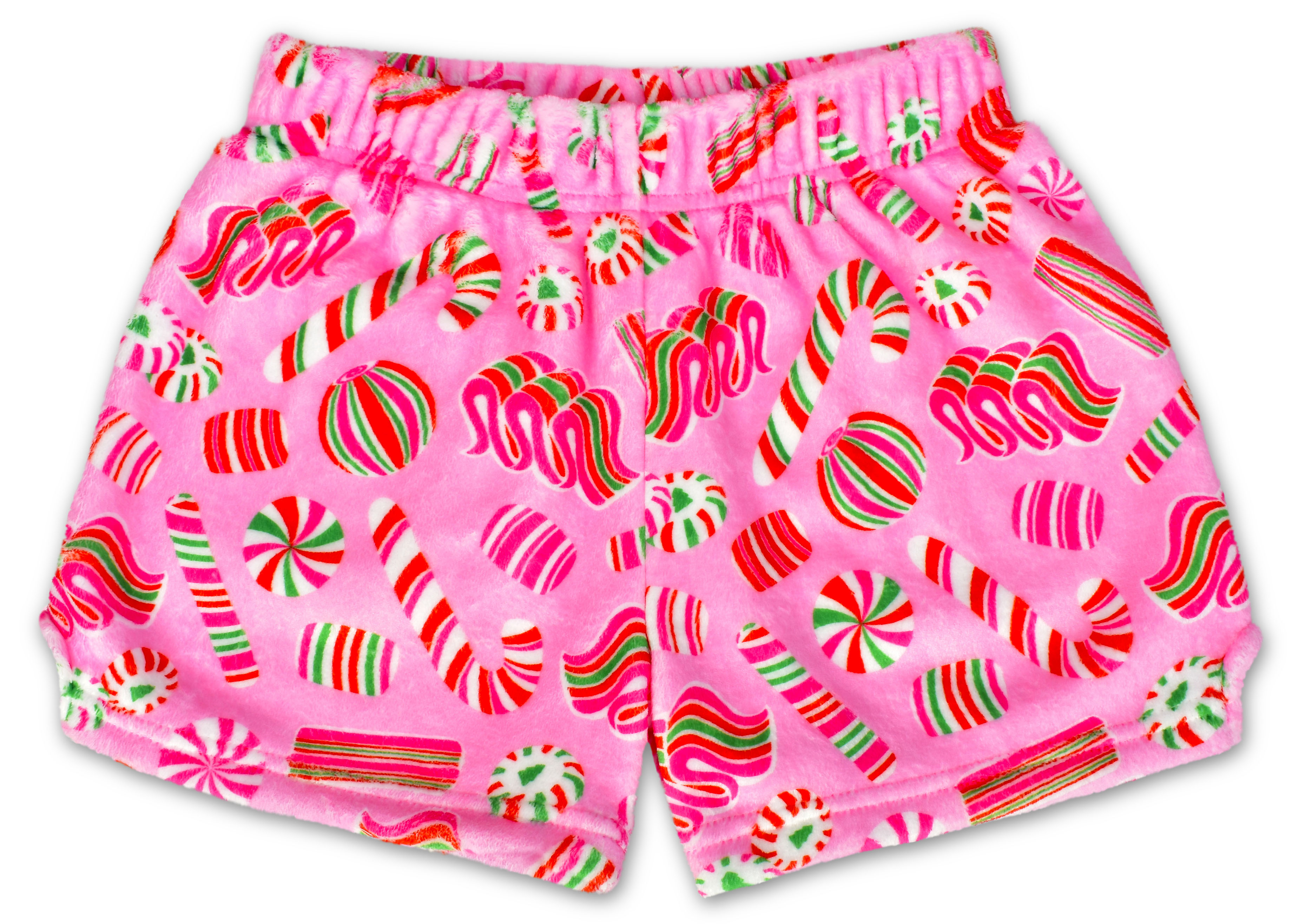 Picture of Pretty Peppermint Plush Shorts (Adult Medium (8-10